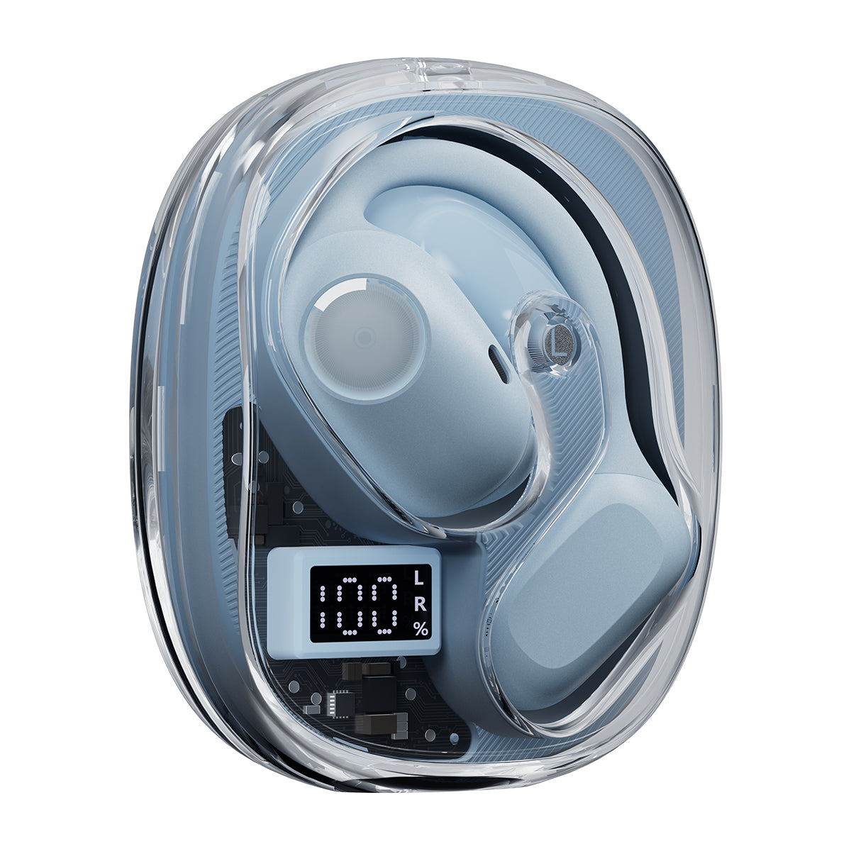 Blackview AirBuds 100 - Auricolari TWS open-ear Bluetooth 5.3 impermeabili IP68 con ganci per le orecchie