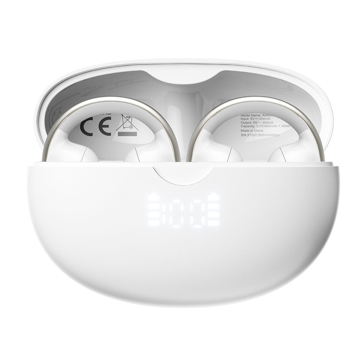 Blackview AirBuds 13 - Auricolari OWS Bluetooth 5.4 con clip, impermeabili IPX7, riduzione intelligente del rumore