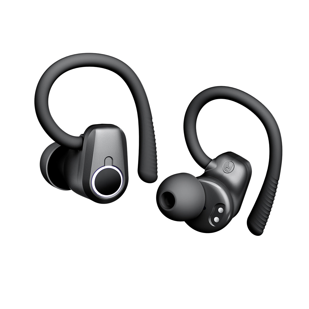 Blackview AirBuds 60 - Auricolari TWS semi-in-ear Bluetooth 5.3 impermeabili IPX4 con ganci per le orecchie