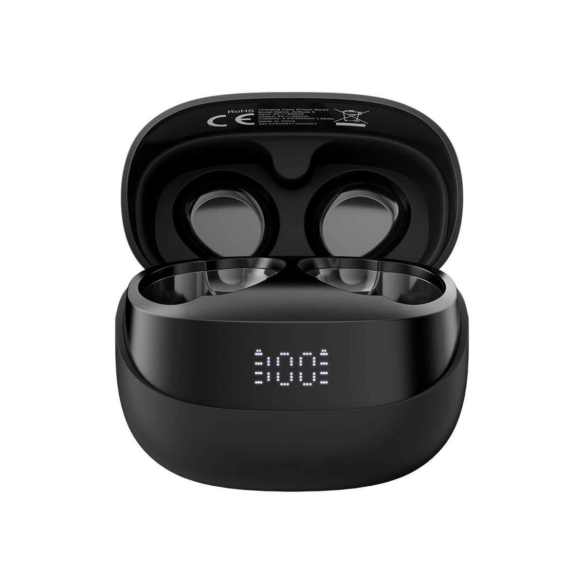 Blackview AirBuds 9 - Display di alimentazione a LED intelligente, riduzione del rumore PNC, modalità di sospensione, auricolari TWS in-ear