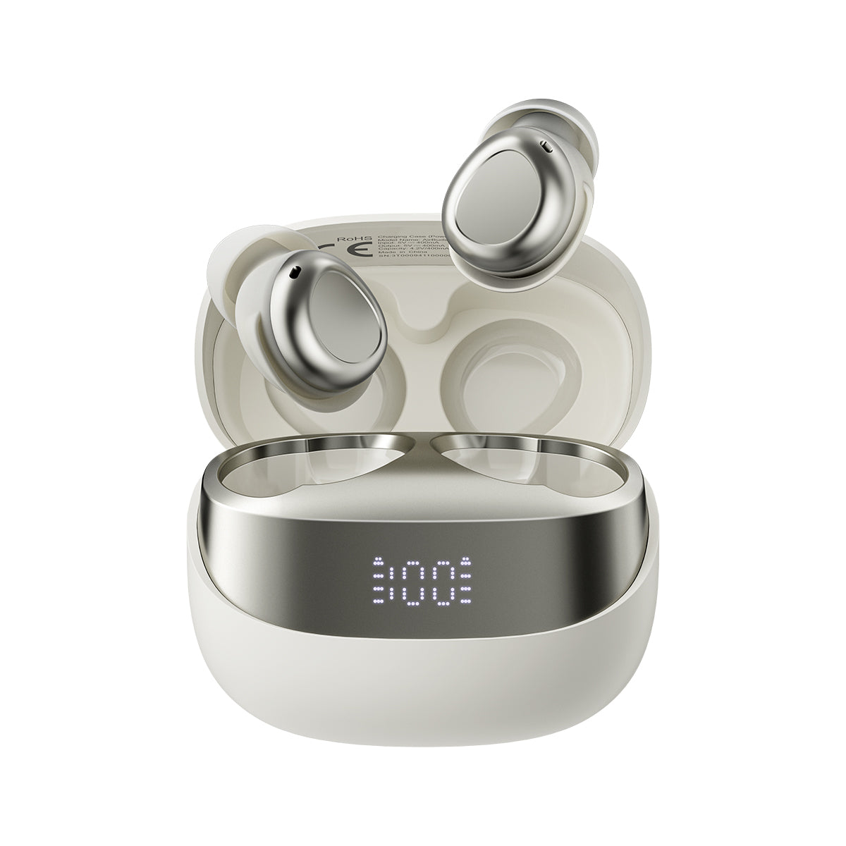 Blackview AirBuds 9 - Display di alimentazione a LED intelligente, riduzione del rumore PNC, modalità di sospensione, auricolari TWS in-ear