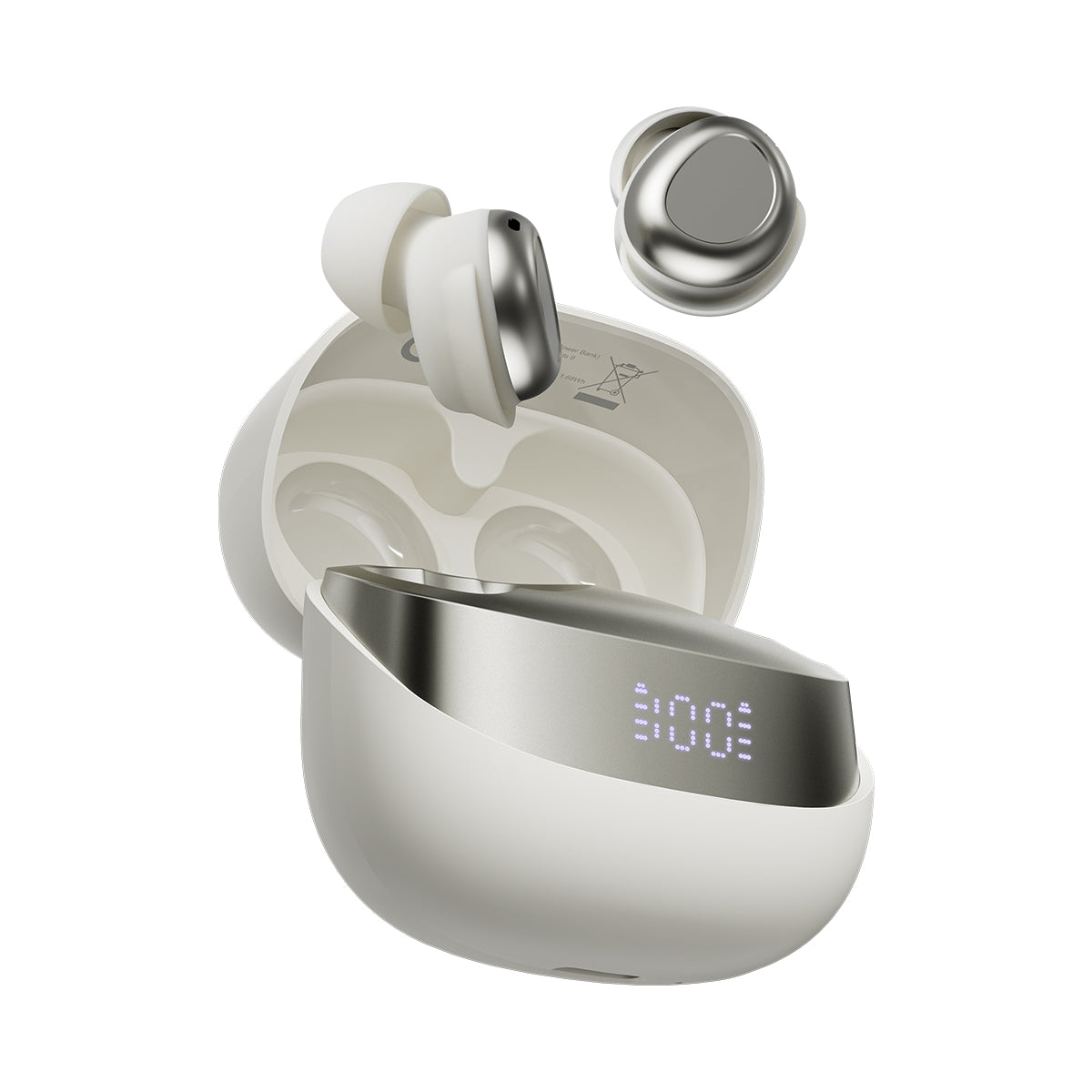 Blackview AirBuds 9 - Display di alimentazione a LED intelligente, riduzione del rumore PNC, modalità di sospensione, auricolari TWS in-ear