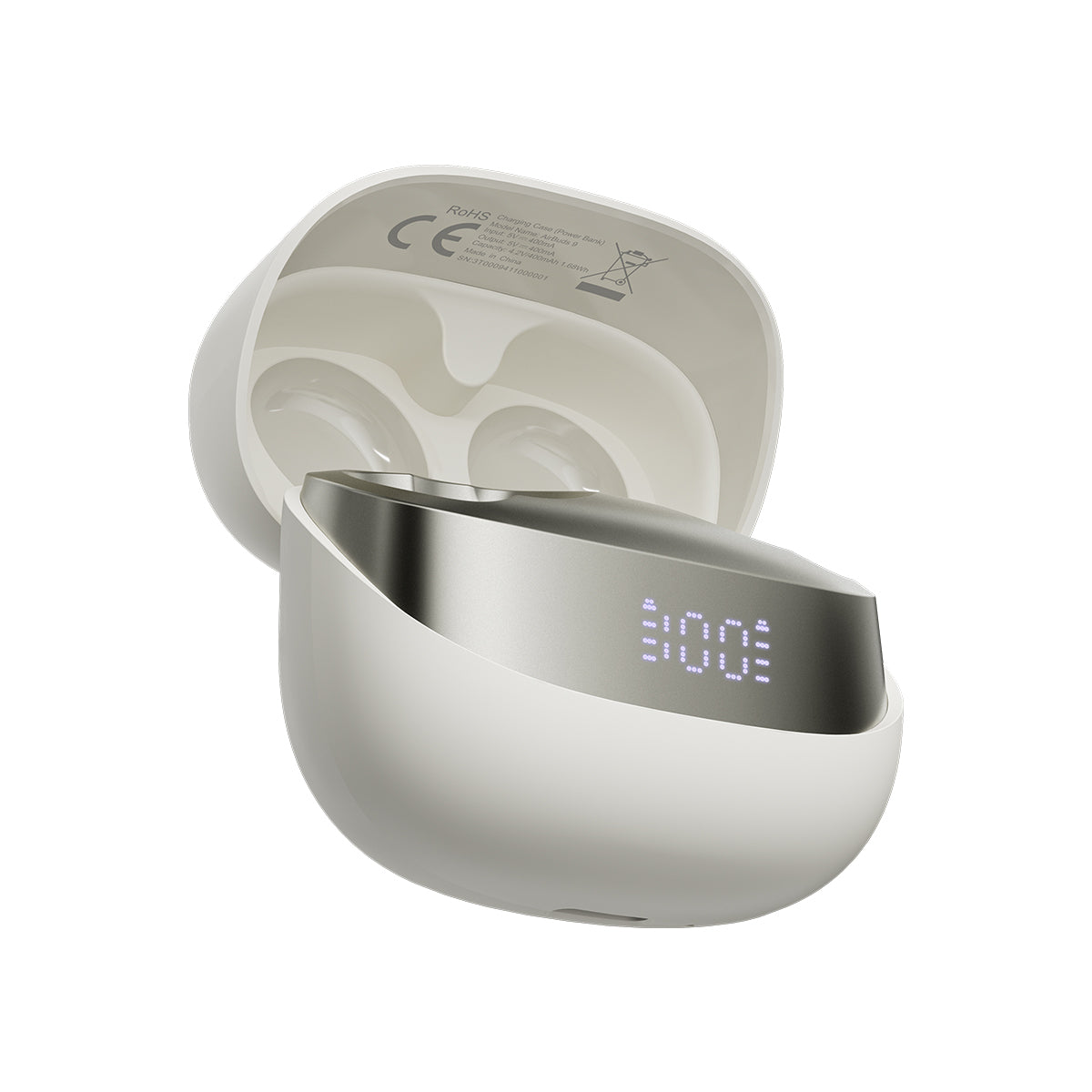 Blackview AirBuds 9 - Display di alimentazione a LED intelligente, riduzione del rumore PNC, modalità di sospensione, auricolari TWS in-ear