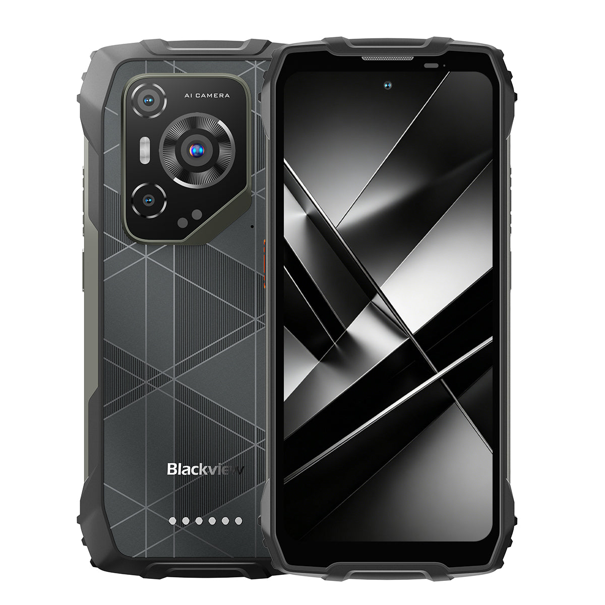 Blackview BL7000 Pro - Smartphone robusto da 6,78 pollici, 8+256 GB, MediaTek Dimensity 6300, fotocamera con visione notturna da 50 MP+20 MP, 7500 mAh, 5G, AI