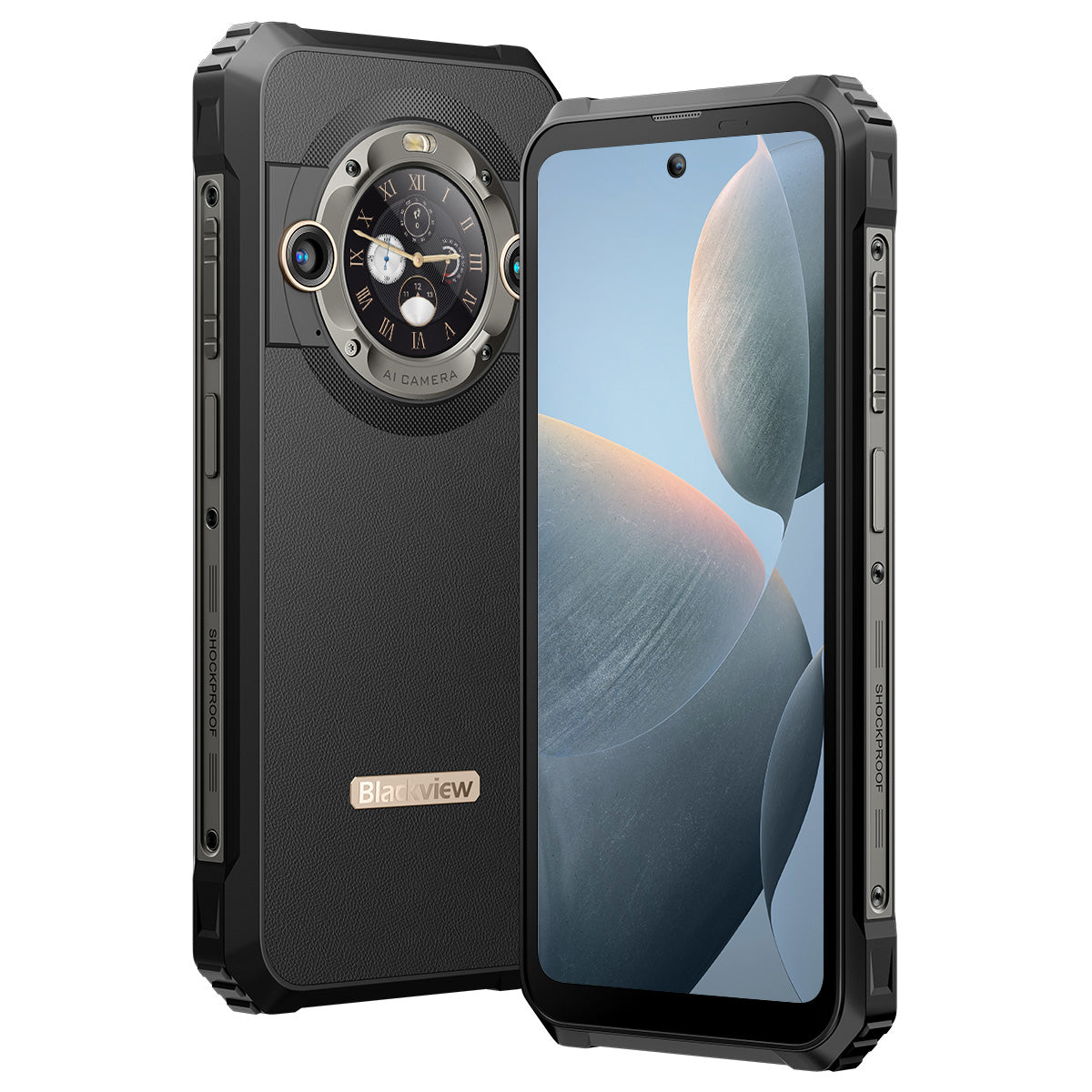 Blackview BL9000 - Display da 6,78 pollici a 120 Hz 12+512 GB Dimensity 8020 8800 mAh 5G Smartphone rinforzato a doppio schermo