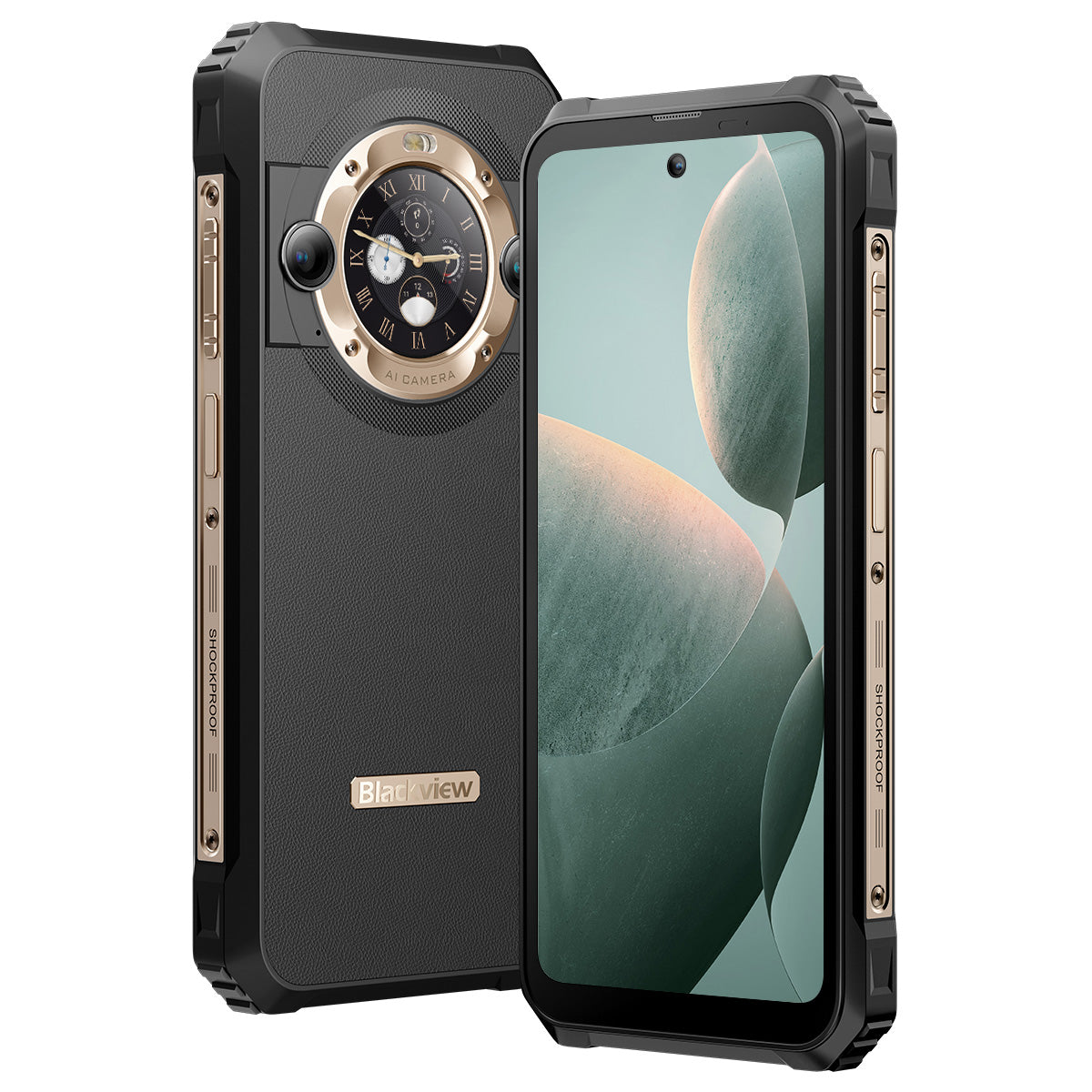 Blackview BL9000 - Display da 6,78 pollici a 120 Hz 12+512 GB Dimensity 8020 8800 mAh 5G Smartphone rinforzato a doppio schermo