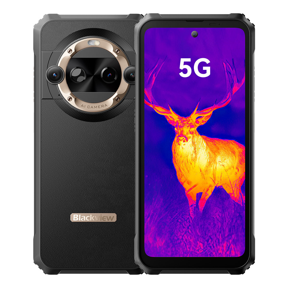 Blackview BL9000 Pro - Telefono robusto Dimensity 8020 da 6,78 pollici 12+512 GB FLIR® Lepton 3.5 Termocamera MyFLIR® Pro APP 5G