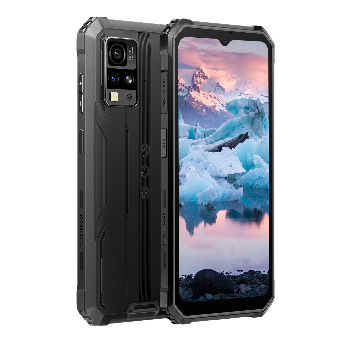 Blackview BV4800 Pro - Cellulare robusto Unisoc T606 Octa-core da 6,56 pollici, 4+128 GB, 5180 mAh, 4G