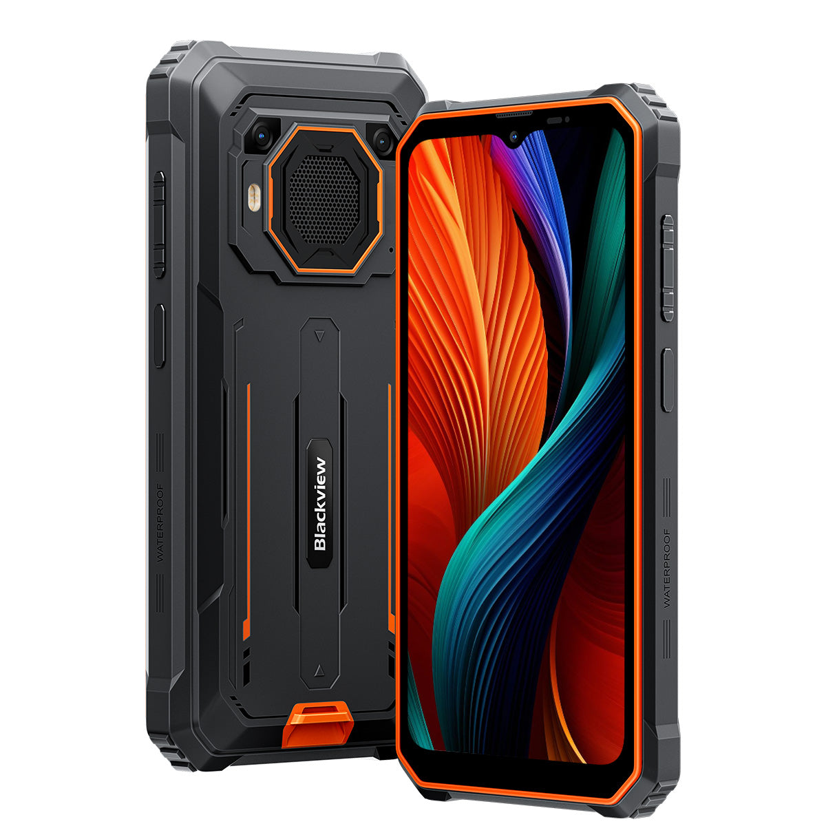 Blackview BV6200 Plus - Telefono cellulare robusto con display da 6,56 pollici e 90 Hz, 8+256 GB, altoparlante da 11000 mAh