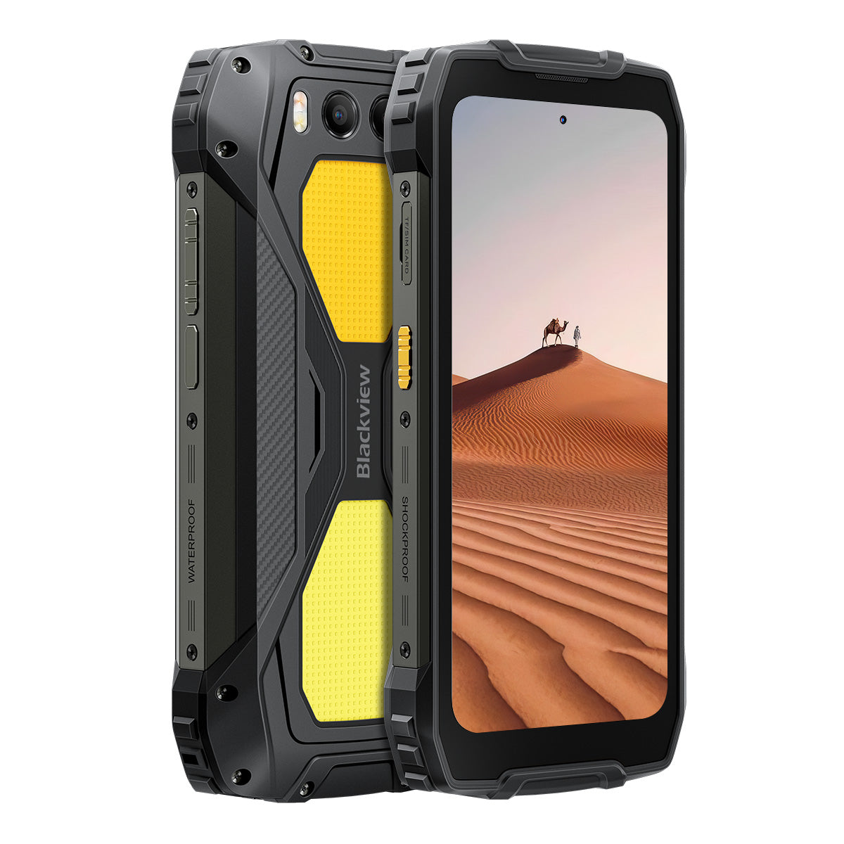 Blackview BV7300 - Display da 6,67 pollici a 90 Hz Helio G81 6+256 GB 15000 mAh Fotocamera per visione notturna Luce da campeggio Telefono robusto 4G