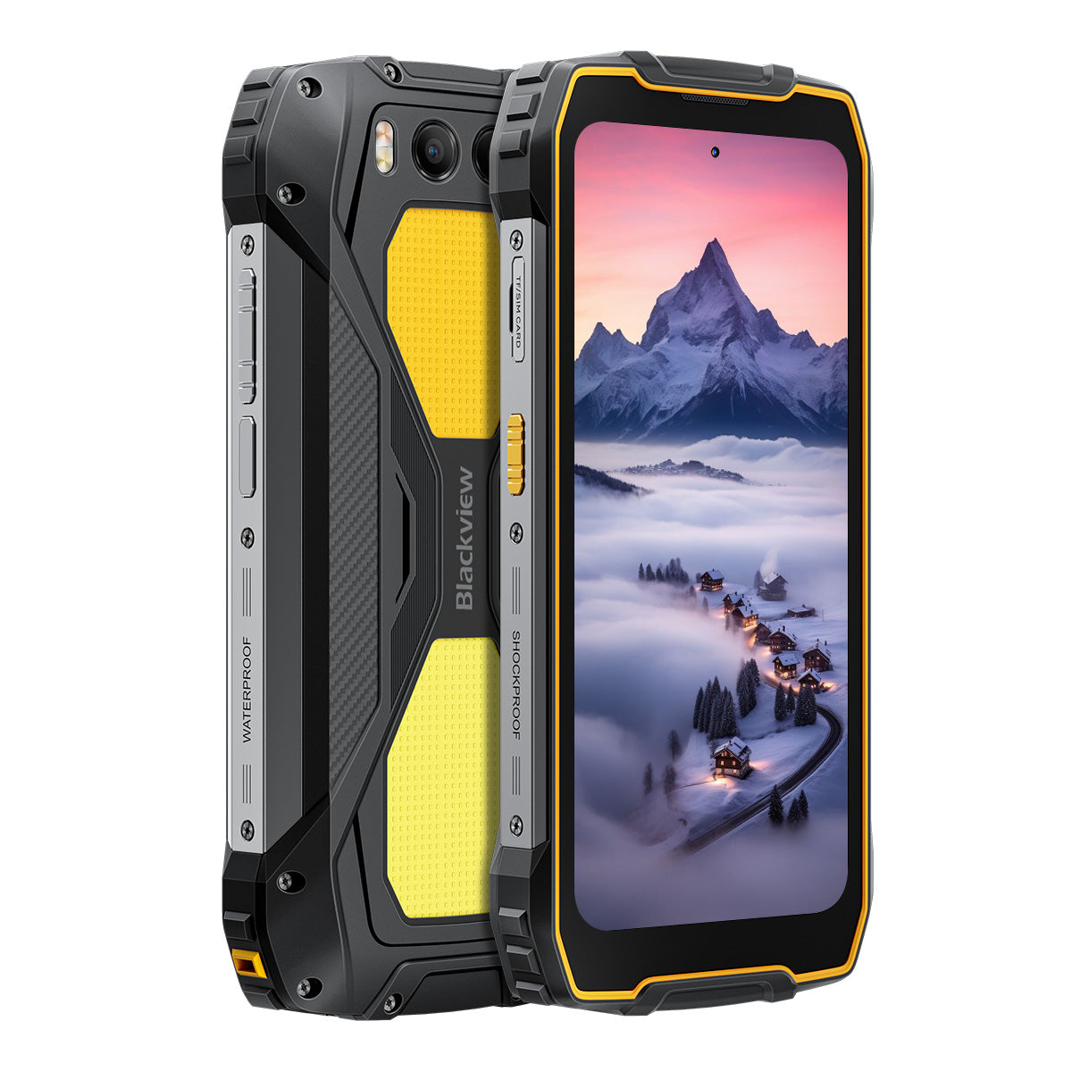 Blackview BV7300 - Display da 6,67 pollici a 90 Hz Helio G81 6+256 GB 15000 mAh Fotocamera per visione notturna Luce da campeggio Telefono robusto 4G