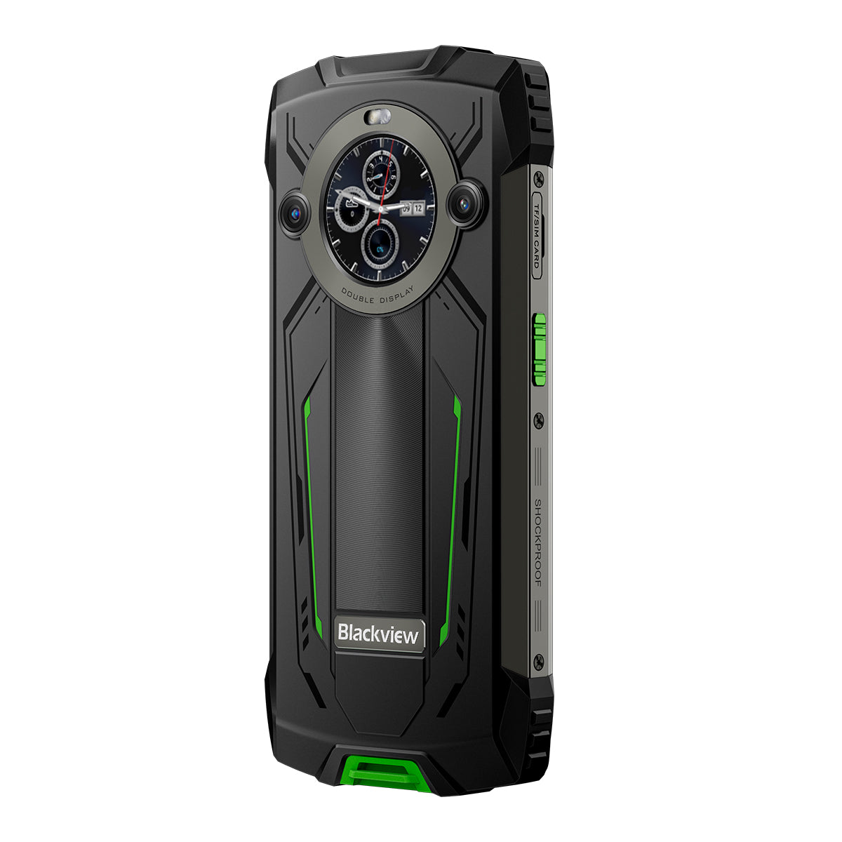 Blackview BV8200 - Display principale da 6,5" 120Hz e secondario da 1,3" 12+256GB Torcia elettrica integrata da 170LM 8800mAh Cellulare robusto 4G