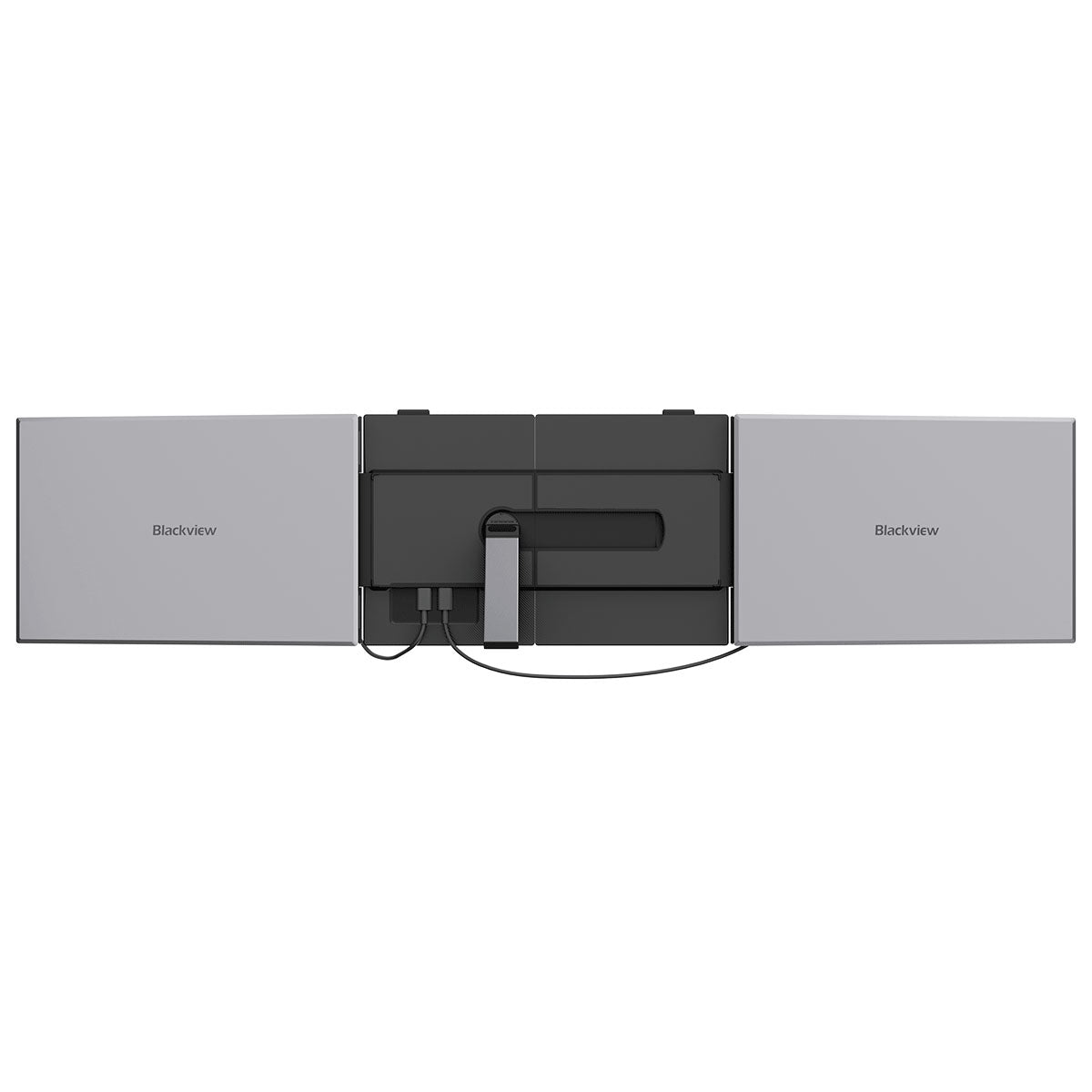 Blackview DCM8 - Estensore portatile per schermo di laptop con doppio monitor da 15,3 pollici e altoparlante integrato.