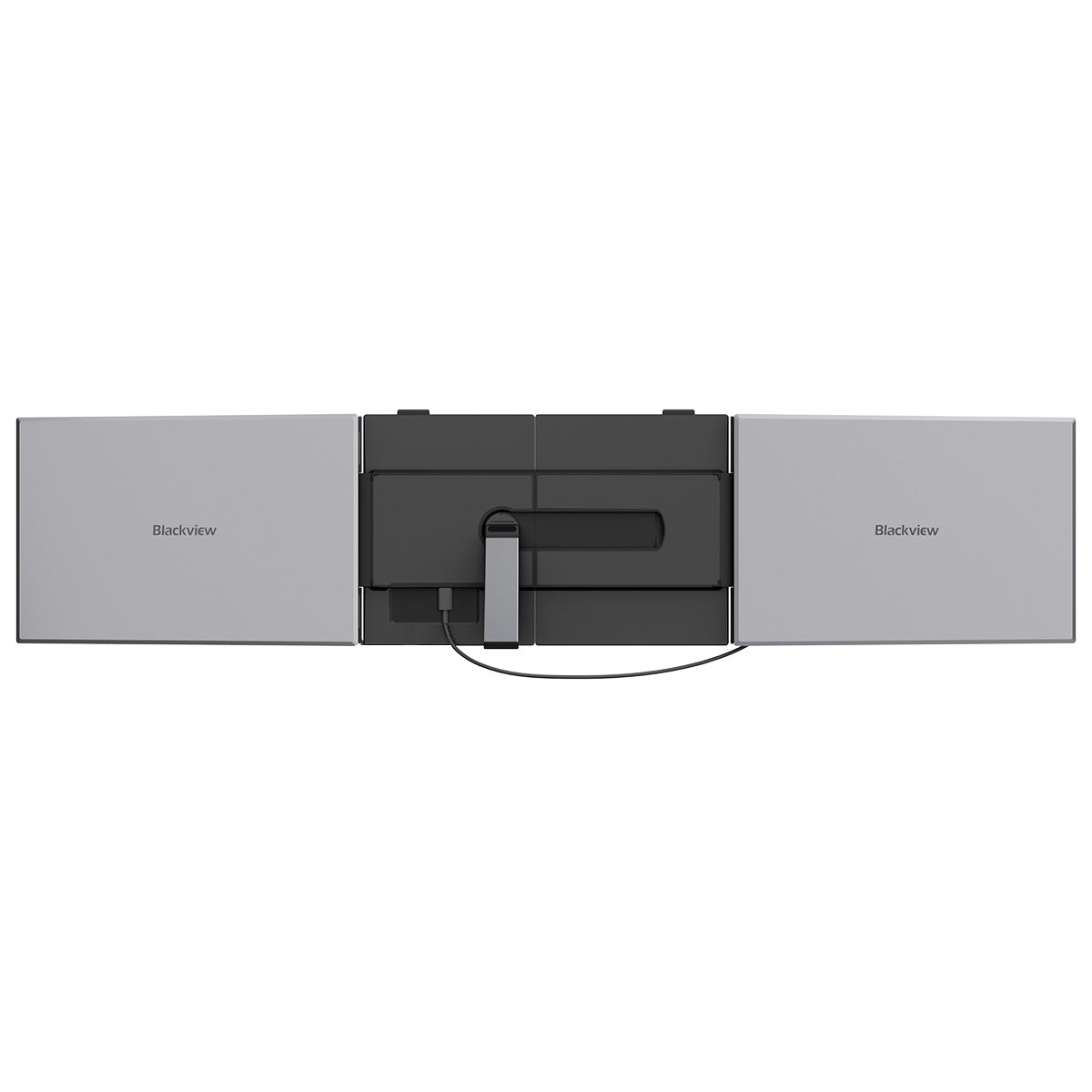 Blackview DCM8 Pro - Doppio Schermo Esterno Portatile 15,3" per Laptop – Monitor 2-in-1 con 2 Porte USB-C, Display Full HD IPS