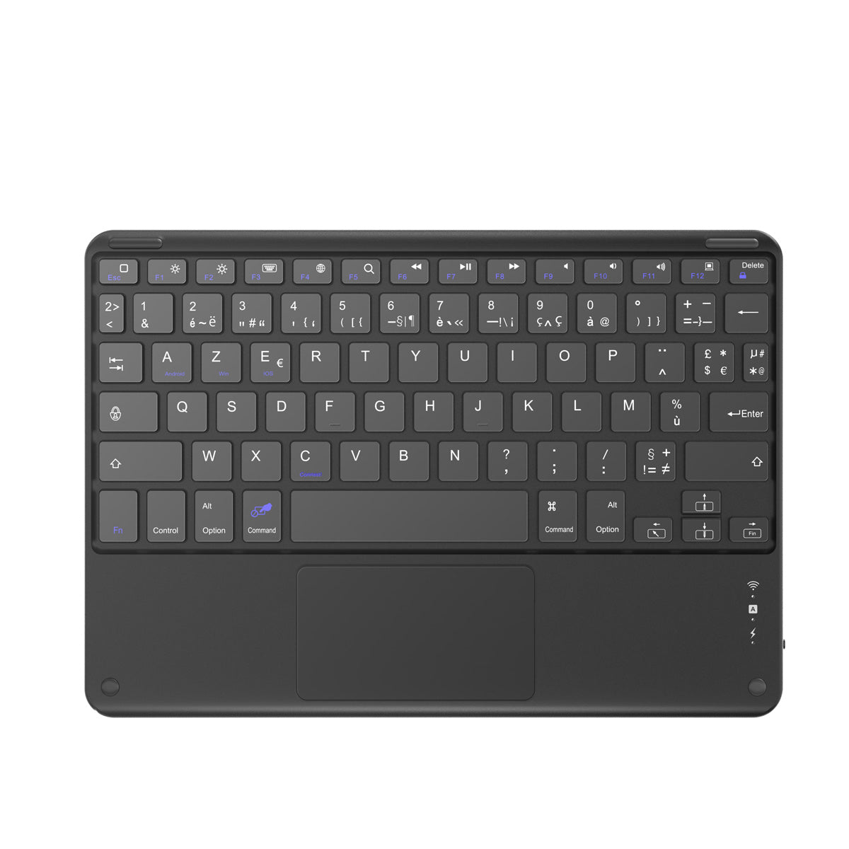 Blackview K1 - Tastiera wireless universale ultrasottile-Disposizione della tastiera: AZERTY