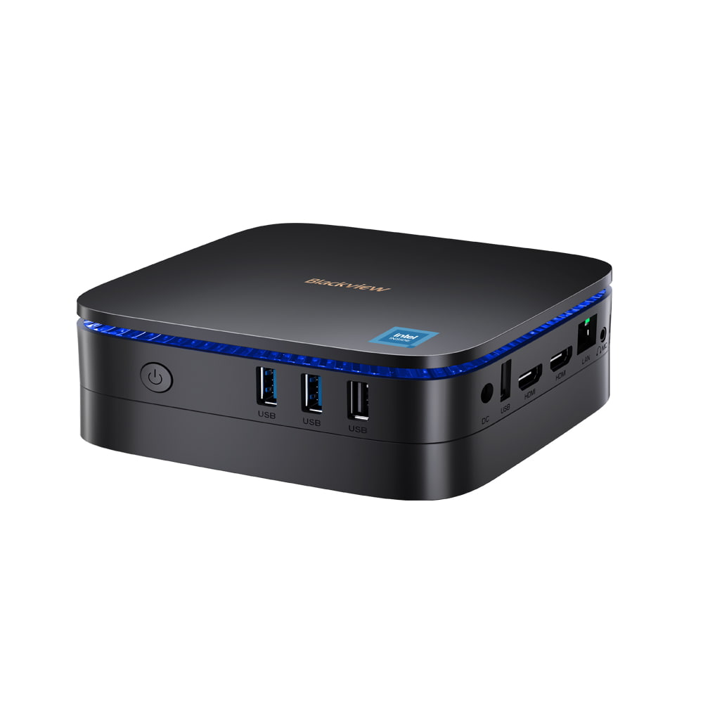 Blackview MP60 - Mini PC ,Windows 11 Pro,Processore Celeron N5095,4K UHD Dual HDMI