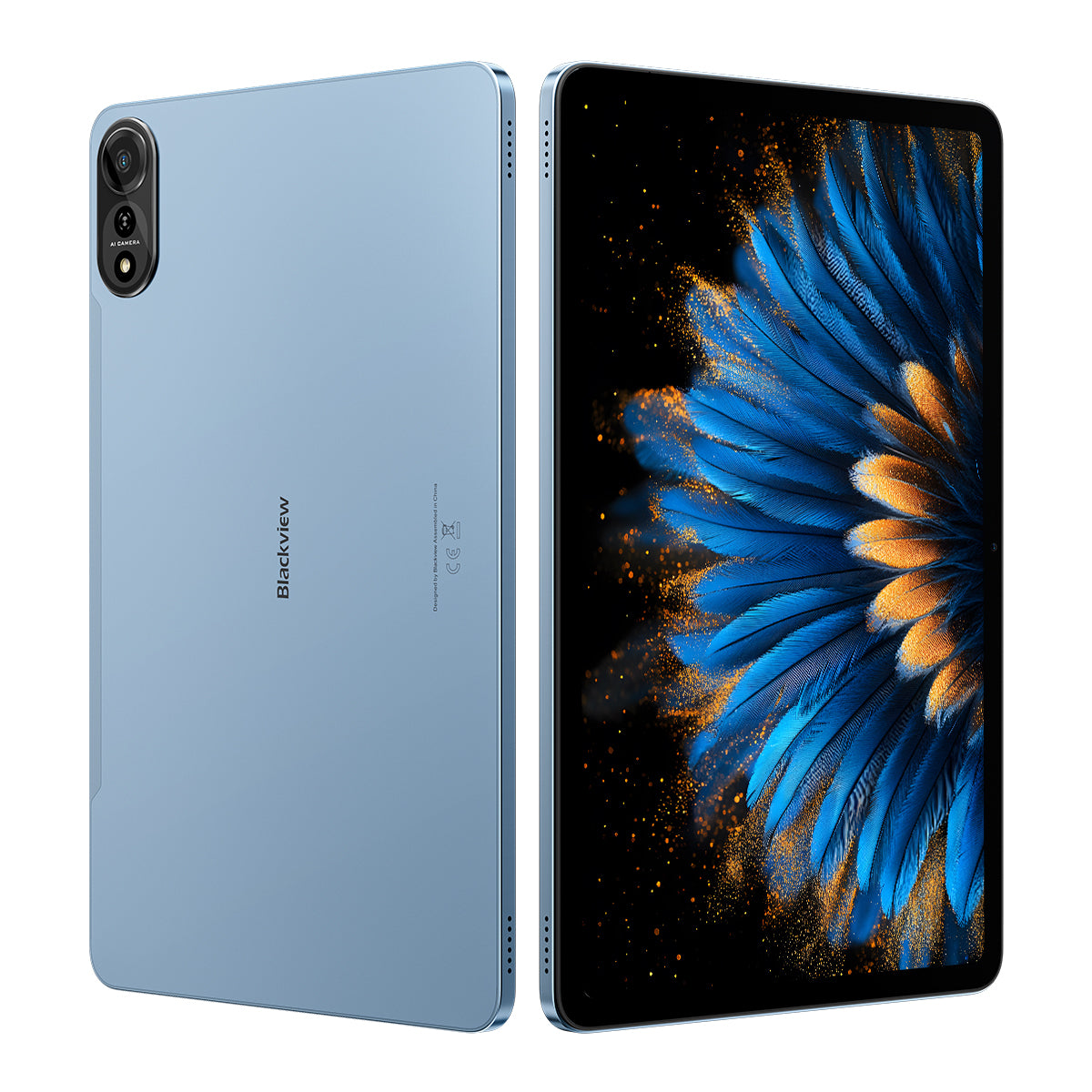 Blackview MEGA 2 - Tablet PC Android Unisoc T615 Octa-core da 12 pollici, 8 GB/12 GB+256 GB, 9000 mAh, supporto Netflix HD