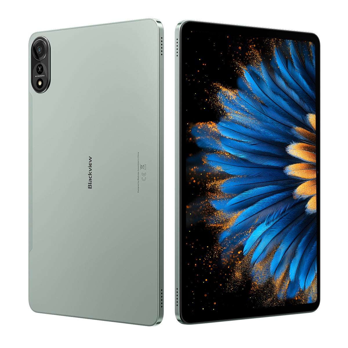 Blackview MEGA 2 - Tablet PC Android Unisoc T615 Octa-core da 12 pollici, 8 GB/12 GB+256 GB, 9000 mAh, supporto Netflix HD
