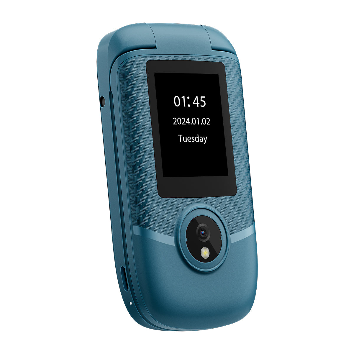 Blackview N2000 - Flip 2.8"+1.77" Display Unisoc T107 1500mAh Dual SIM 4G Cellulare