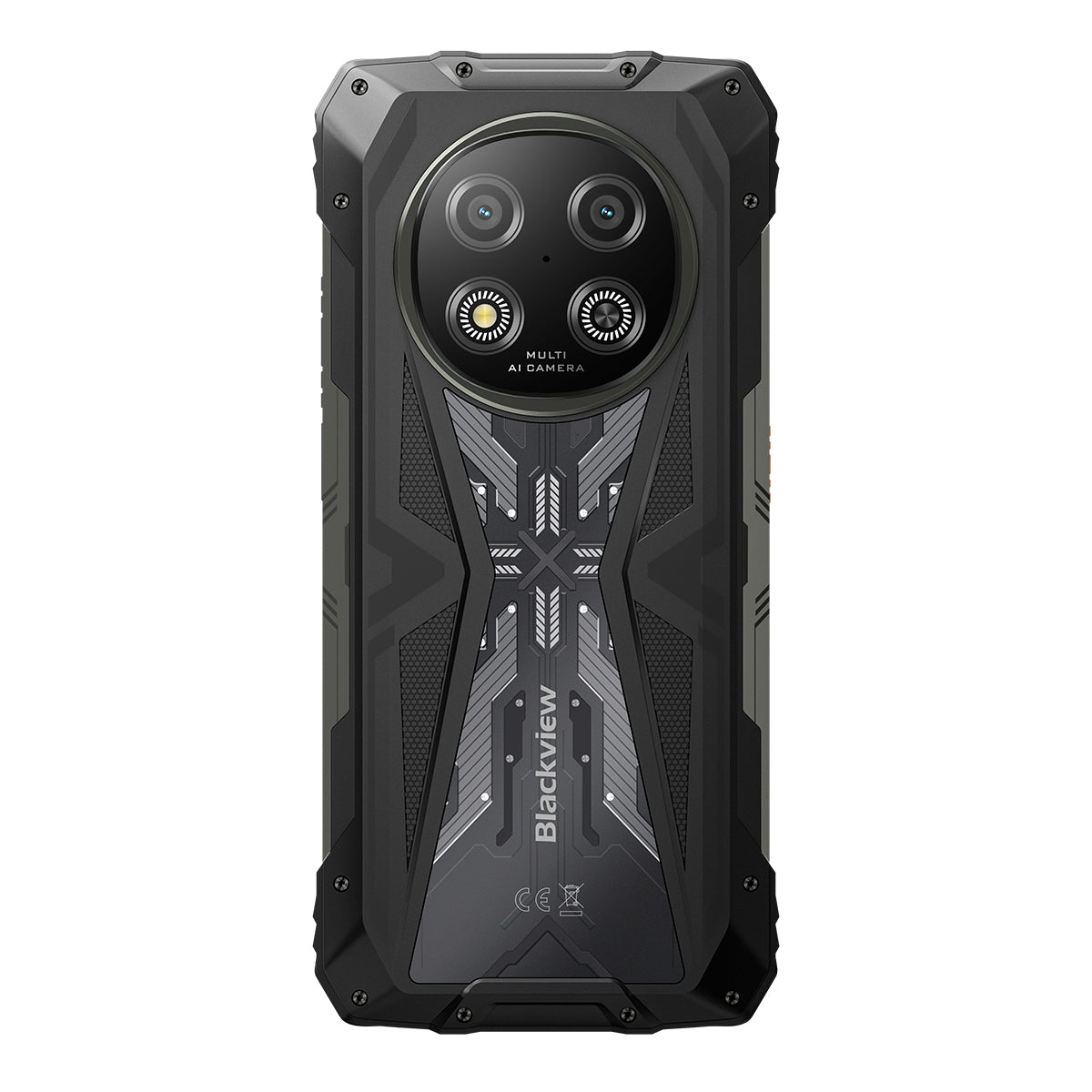 Blackview ROCK 2 - Display da 6,67 pollici a 120 Hz, processore UNISOC T8100 5G octa-core a 6 nm, batteria da 15000 mAh, fotocamera AI da 16 MP + 13 MP, smartphone 5G robusto.