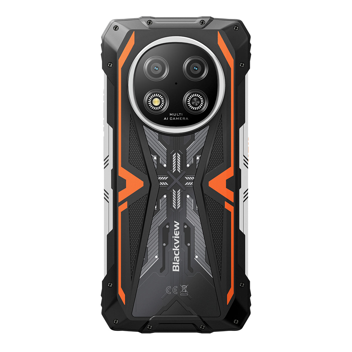 Blackview ROCK 2 - Display da 6,67 pollici a 120 Hz, processore UNISOC T8100 5G octa-core a 6 nm, batteria da 15000 mAh, fotocamera AI da 16 MP + 13 MP, smartphone 5G robusto.