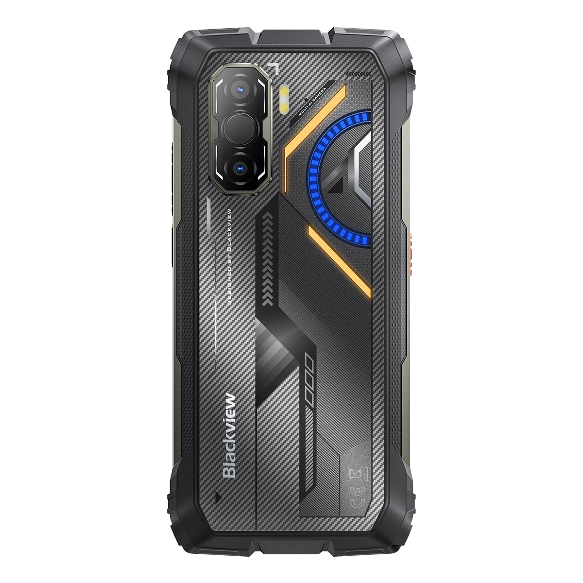 Blackview ROCK 3 - Smartphone Rugged 4G con Termocamera Infrarossi Display 120Hz 6,78" Fotocamera 108MP Torcia 400LM