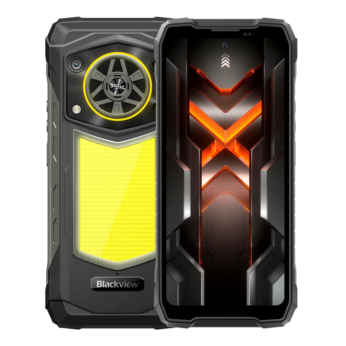 Blackview ROCK 5 - Smartphone 4G con Batteria 20000 mAh, Altoparlante Hi-Fi e Luci da Campeggio, Display 2.4K 120Hz 6,78", Fotocamera 108 MP