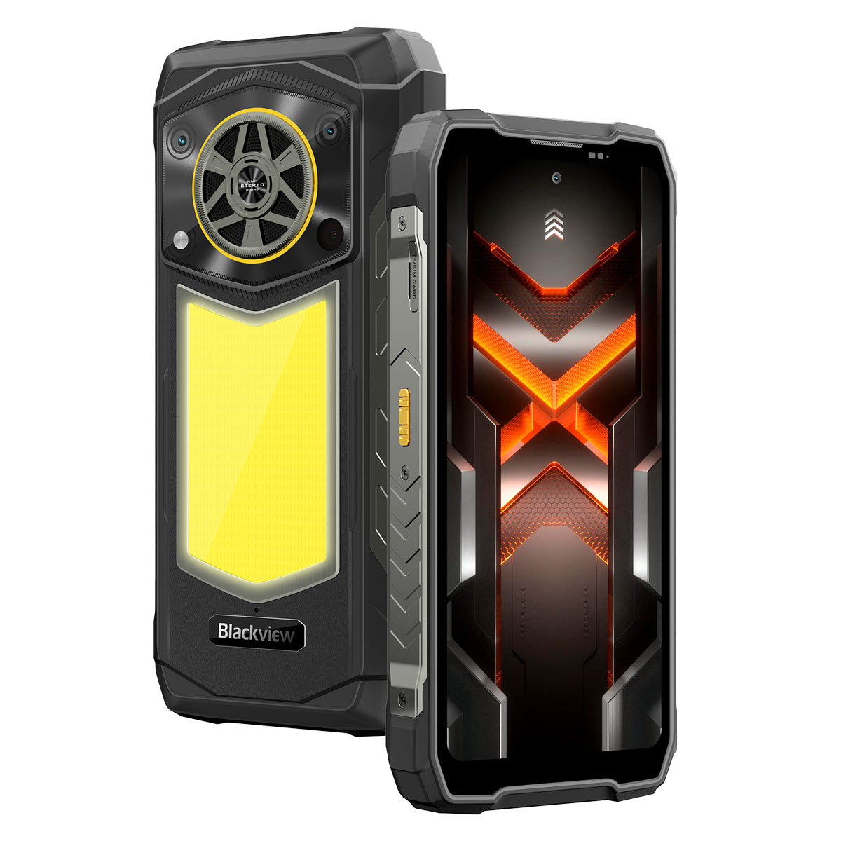 Blackview ROCK 5 - Smartphone 4G con Batteria 20000 mAh, Altoparlante Hi-Fi e Luci da Campeggio, Display 2.4K 120Hz 6,78", Fotocamera 108 MP