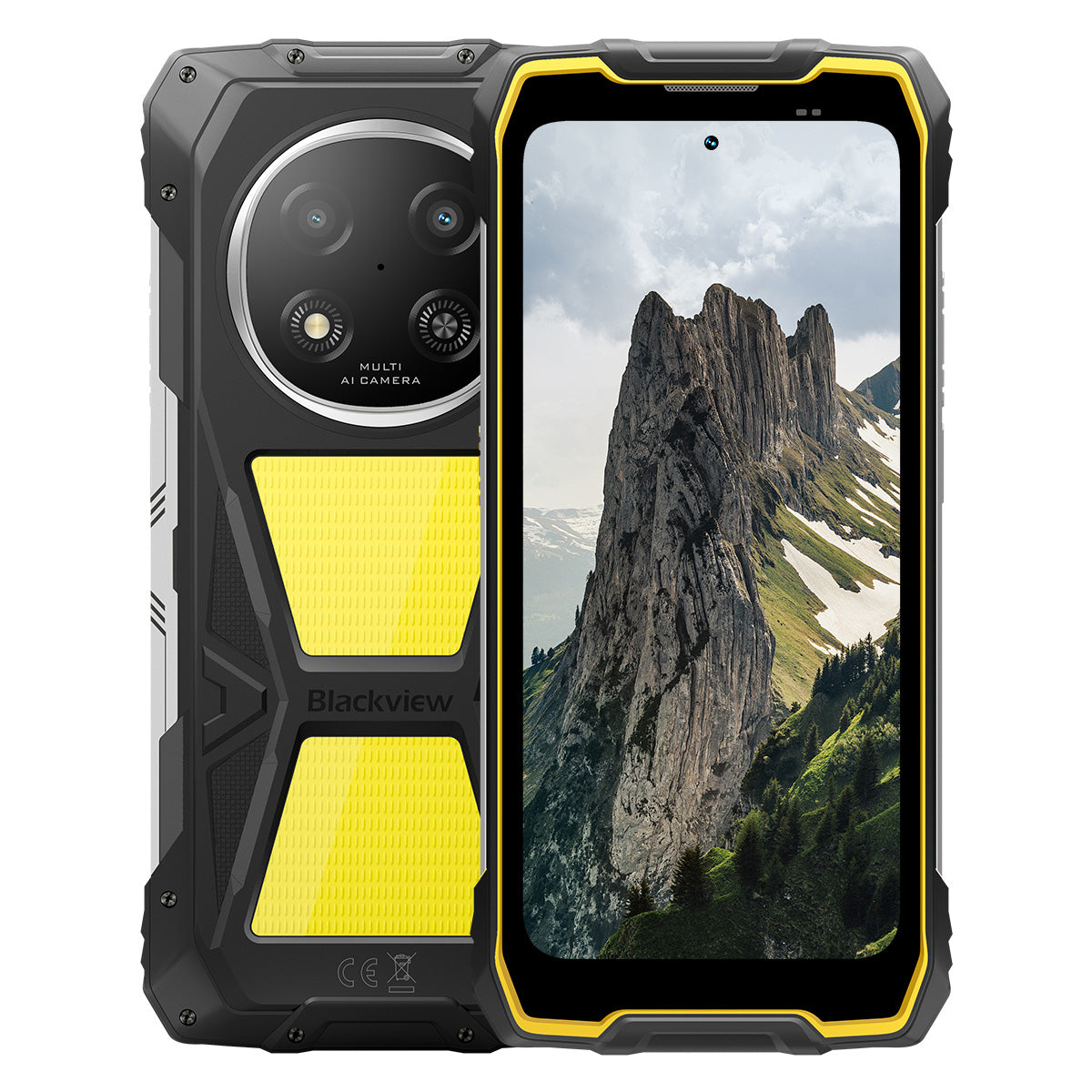 Blackview ROCK 2 Pro - Smartphone Rugged 5G 8+256GB Display 120Hz 6,67" Torcia da Campeggio 400LM Batteria 15000mAh
