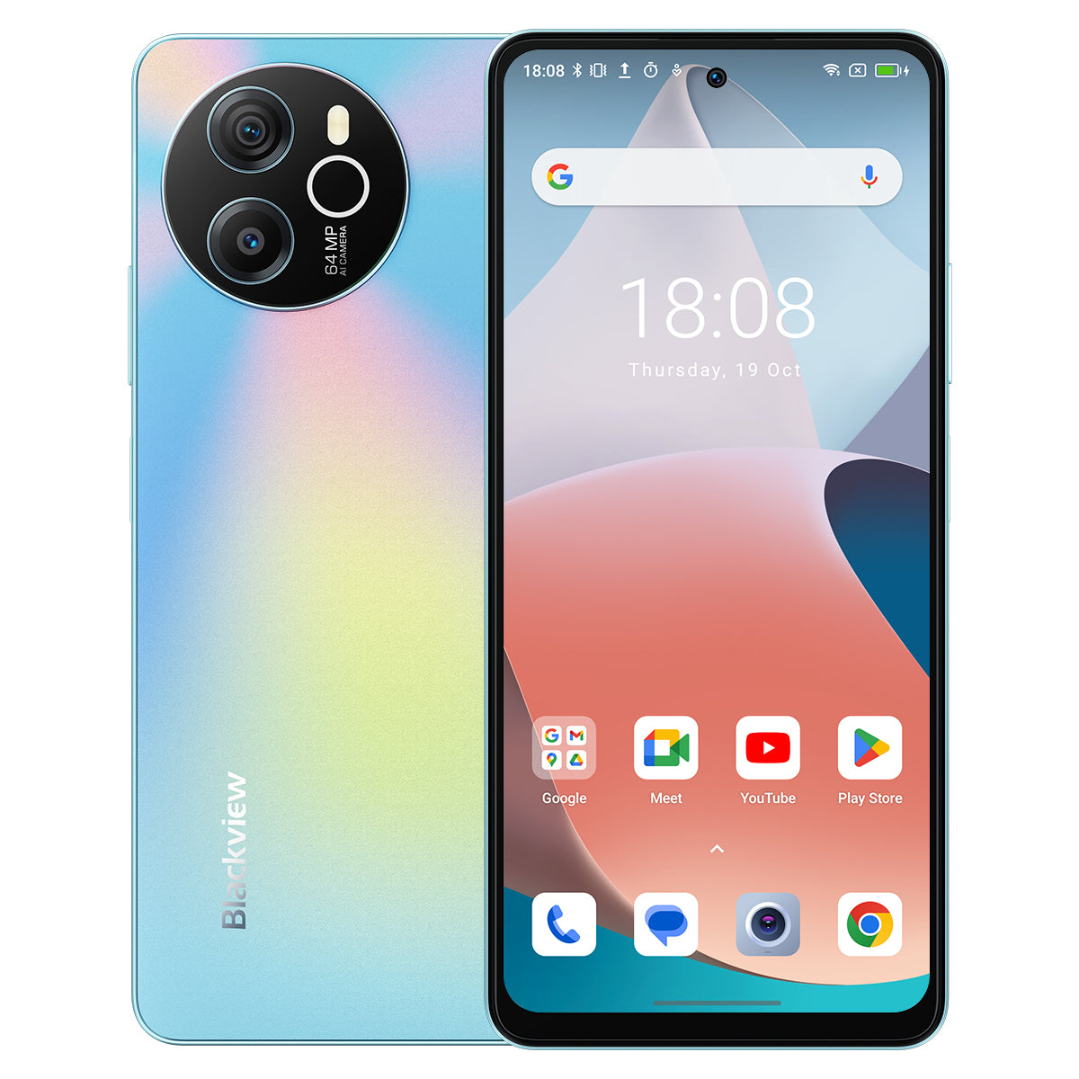 Blackview Shark 8 - Smartphone 4G MediaTek Helio G99 8GB+128GB/256GB Fotocamera 64MP da 6,78" 2.4K 120Hz