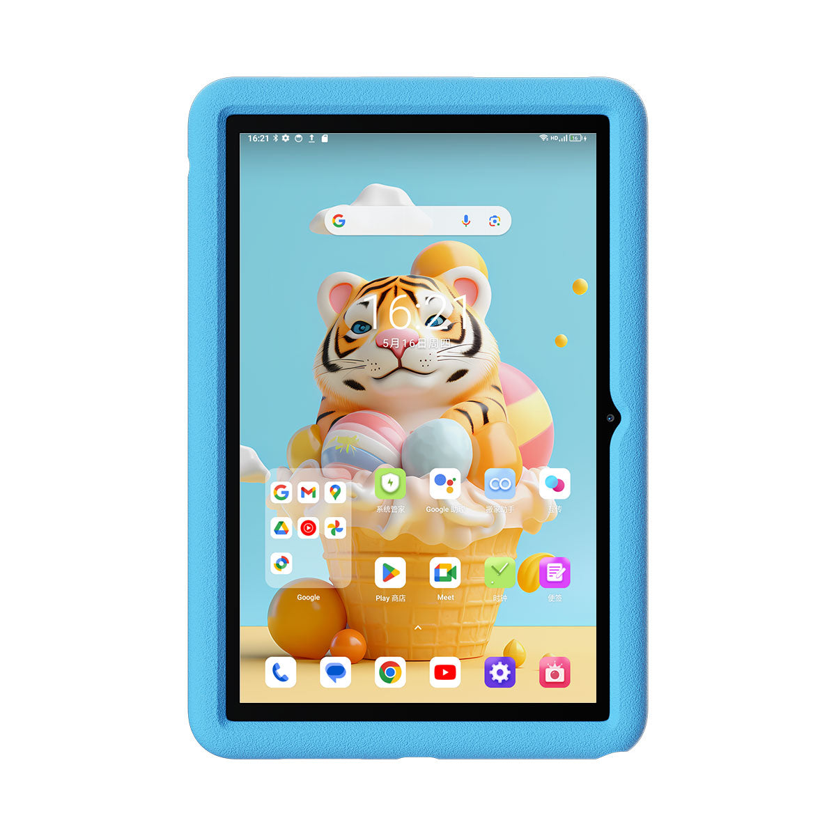 Blackview Tab 80 Kids - Tablet Unisoc Tiger T606 da 10,1 pollici, 7680 mAh, Widevine L1, supporto per bambini, edizione