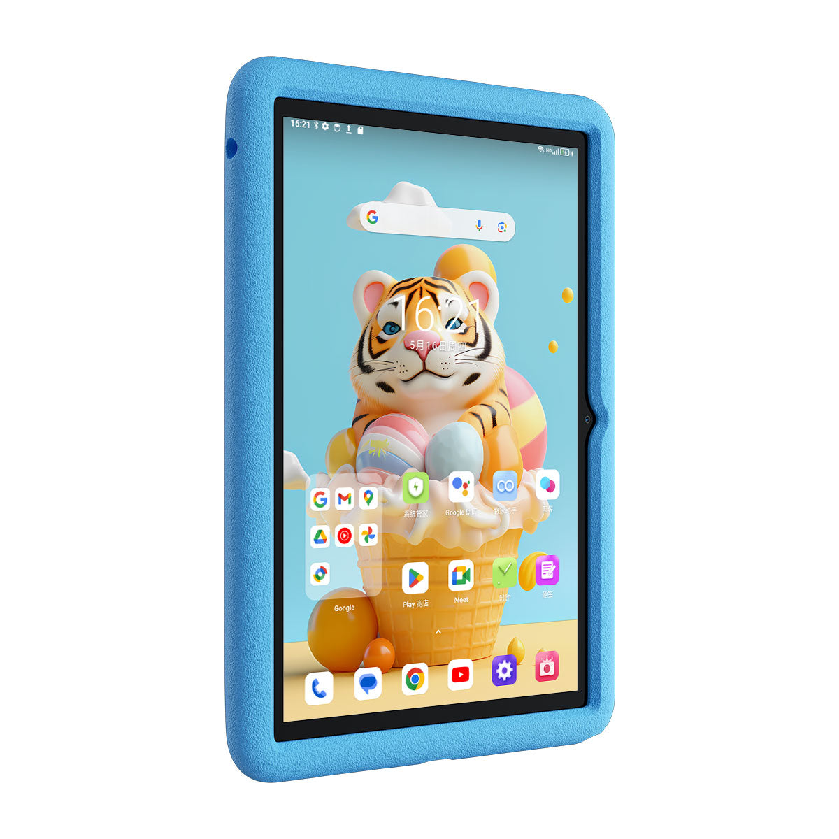 Blackview Tab 80 Kids - Tablet Unisoc Tiger T606 da 10,1 pollici, 7680 mAh, Widevine L1, supporto per bambini, edizione