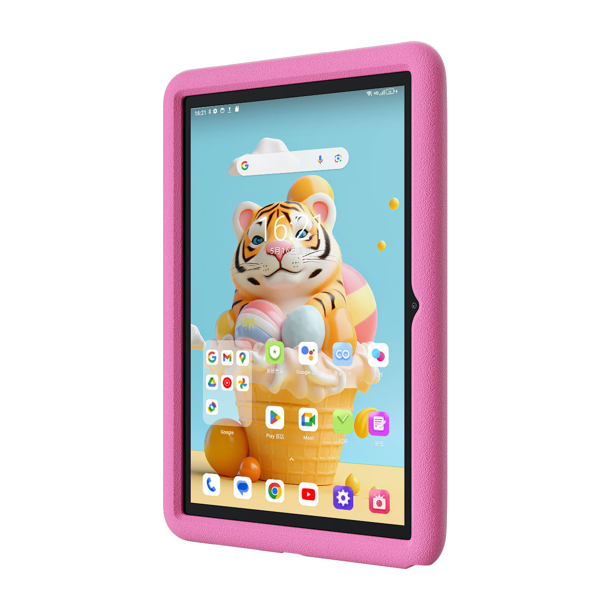 Blackview Tab 80 Kids - Tablet Unisoc Tiger T606 da 10,1 pollici, 7680 mAh, Widevine L1, supporto per bambini, edizione