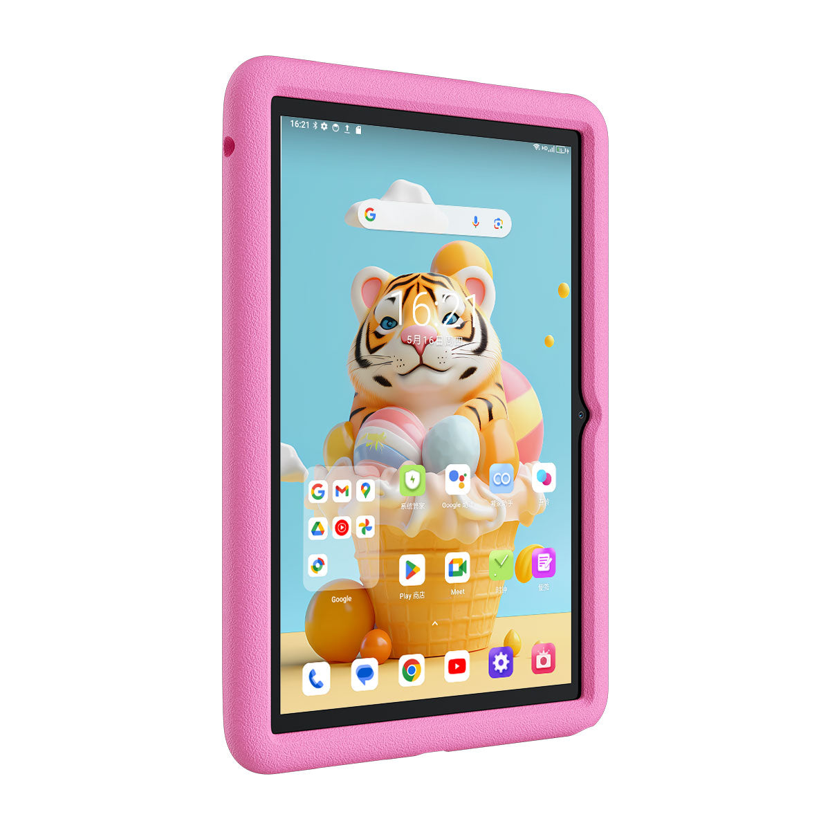 Blackview Tab 80 Kids - Tablet Unisoc Tiger T606 da 10,1 pollici, 7680 mAh, Widevine L1, supporto per bambini, edizione