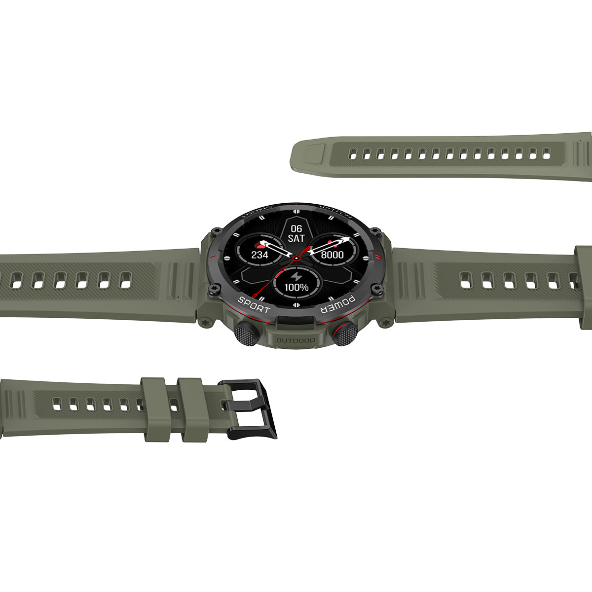 Blackview W50 - Smartwatch sportivo e fitness elegante e impermeabile da 10 metri