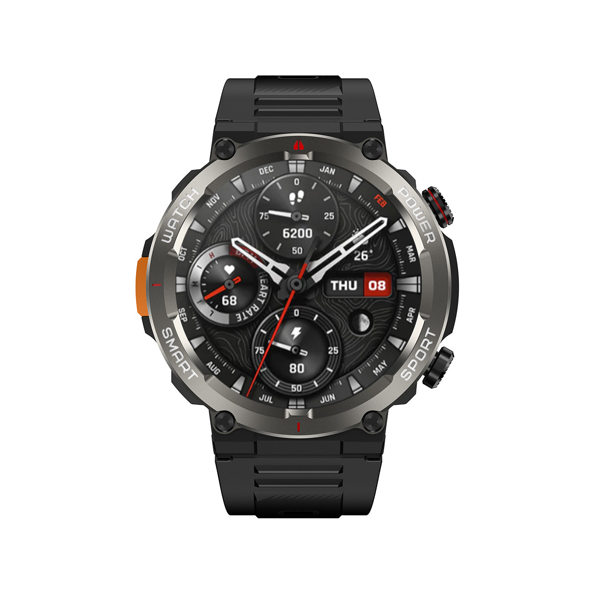 Blackview W50 Pro - Orologio intelligente robusto con torcia LED impermeabile IP68 da 1,45"