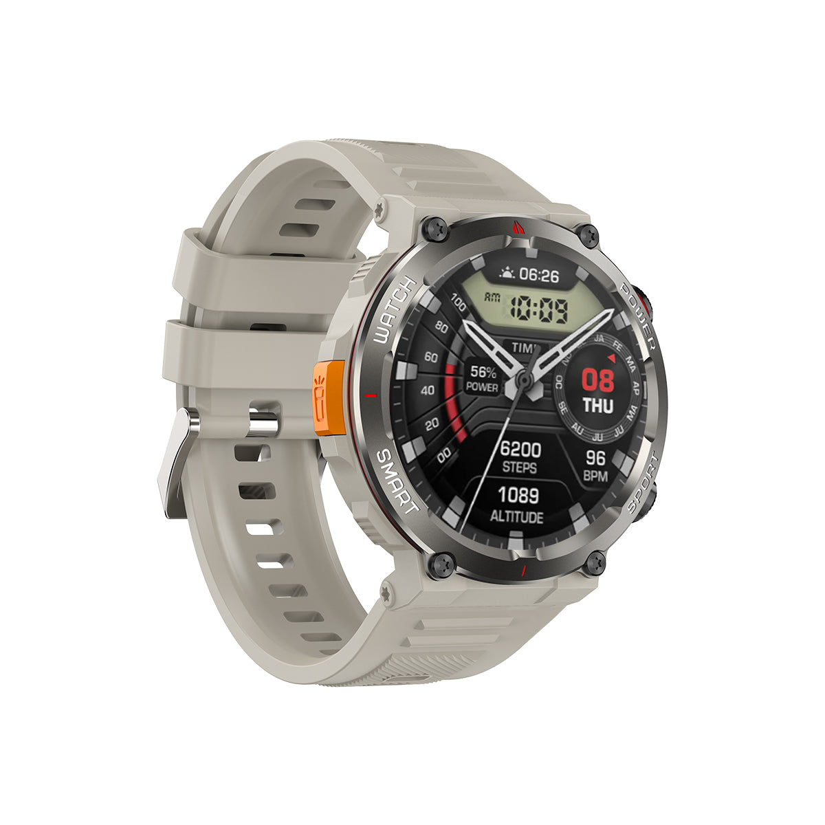 Blackview W50 Pro - Orologio intelligente robusto con torcia LED impermeabile IP68 da 1,45"