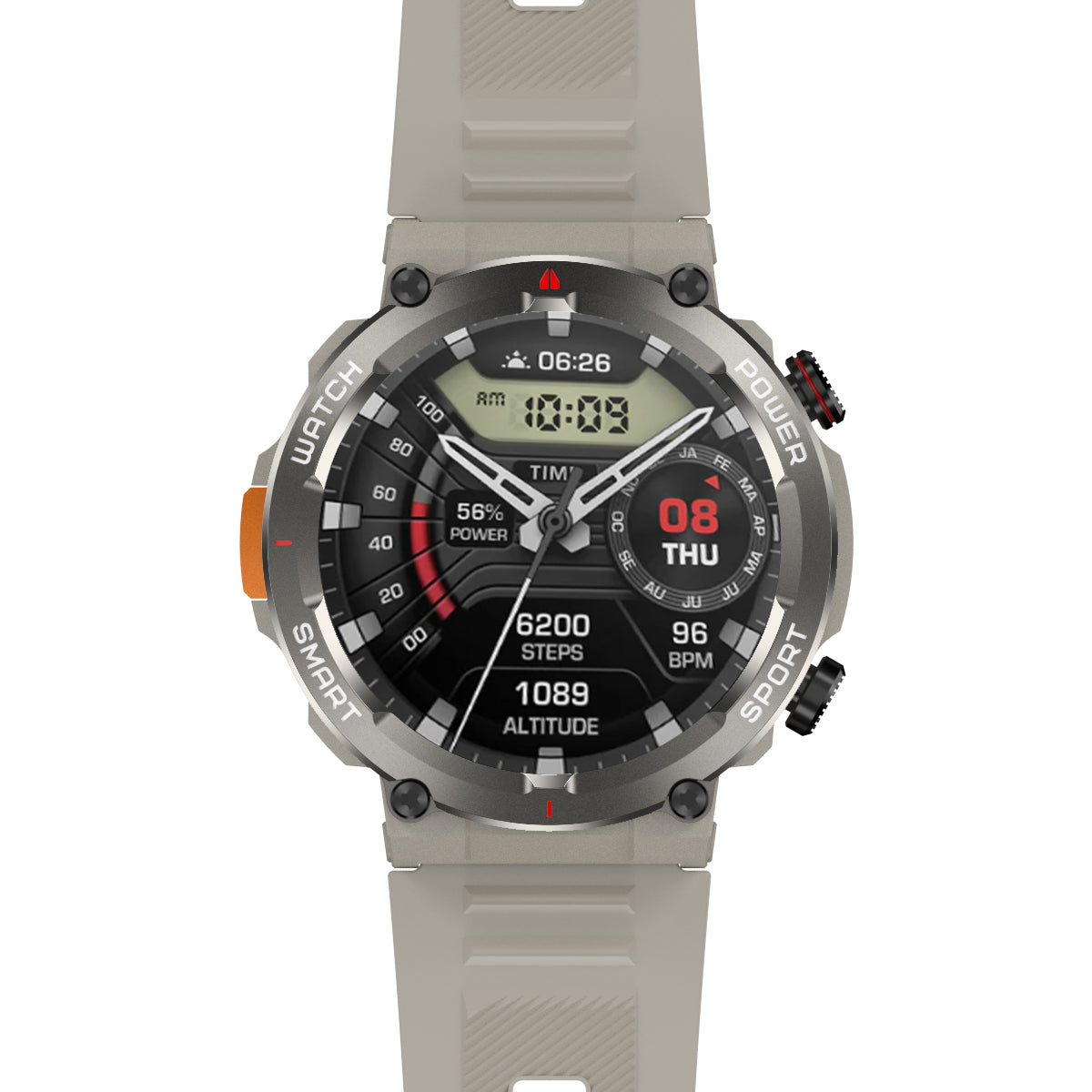 Blackview W50 Pro - Orologio intelligente robusto con torcia LED impermeabile IP68 da 1,45"