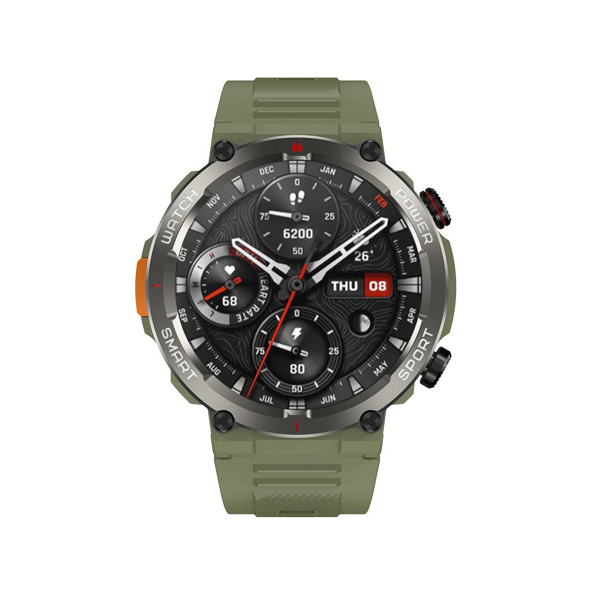 Blackview W50 Pro - Orologio intelligente robusto con torcia LED impermeabile IP68 da 1,45"