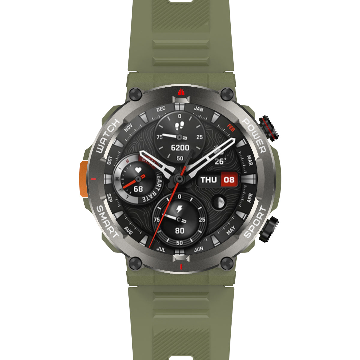 Blackview W50 Pro - Orologio intelligente robusto con torcia LED impermeabile IP68 da 1,45"