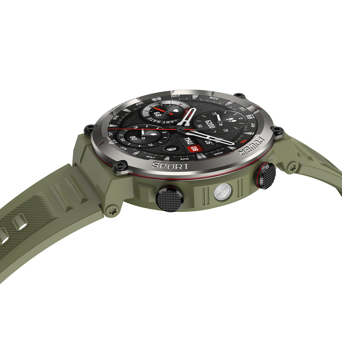 Blackview W50 Pro - Orologio intelligente robusto con torcia LED impermeabile IP68 da 1,45"