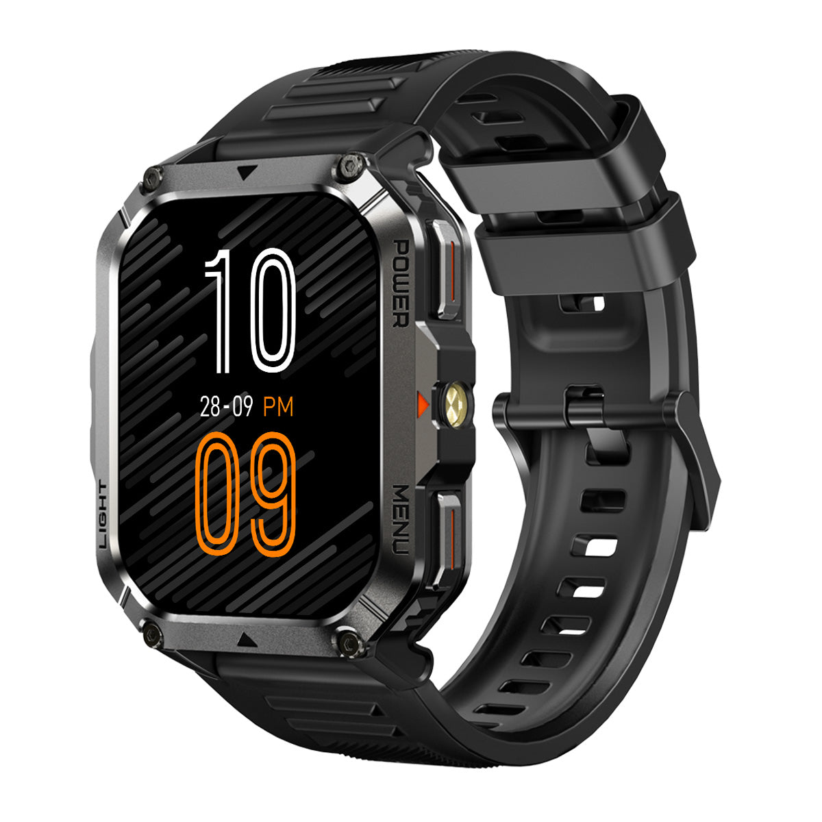 Blackview W70 Pro - Orologio intelligente per sport all'aria aperta con torcia LED integrata da 2,01 pollici e 900 mAh