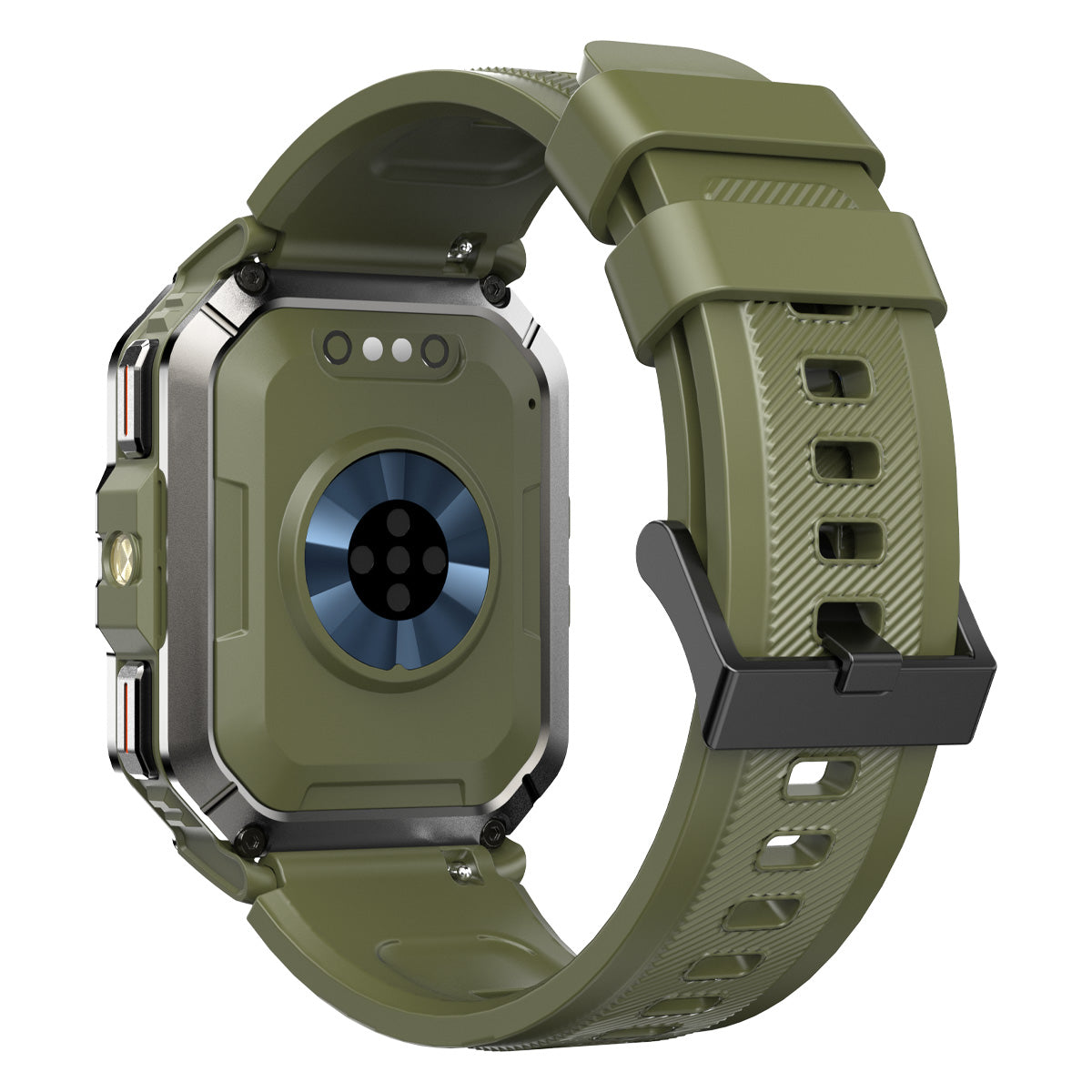 Blackview W70 Pro - Orologio intelligente per sport all'aria aperta con torcia LED integrata da 2,01 pollici e 900 mAh