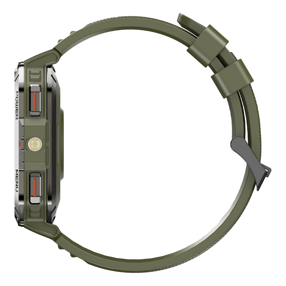 Blackview W70 Pro - Orologio intelligente per sport all'aria aperta con torcia LED integrata da 2,01 pollici e 900 mAh