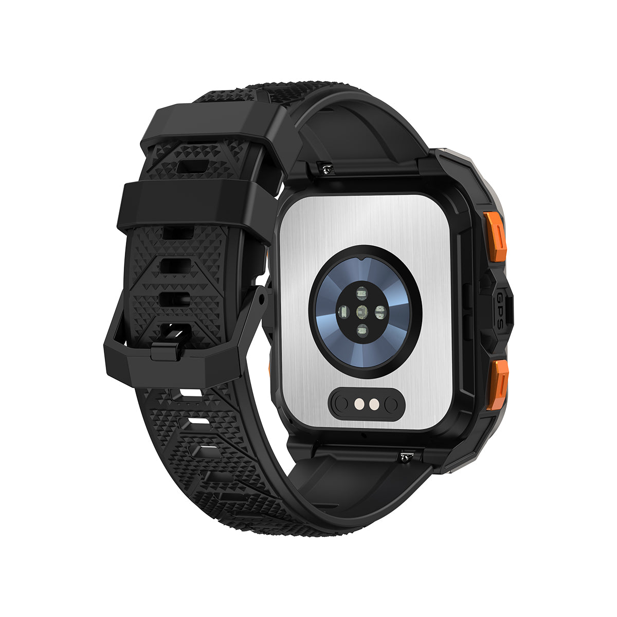 Blackview W80 Pro - Orologio intelligente per sport all'aria aperta con torcia LED integrata da 1,91 pollici e GPS da 900 mAh