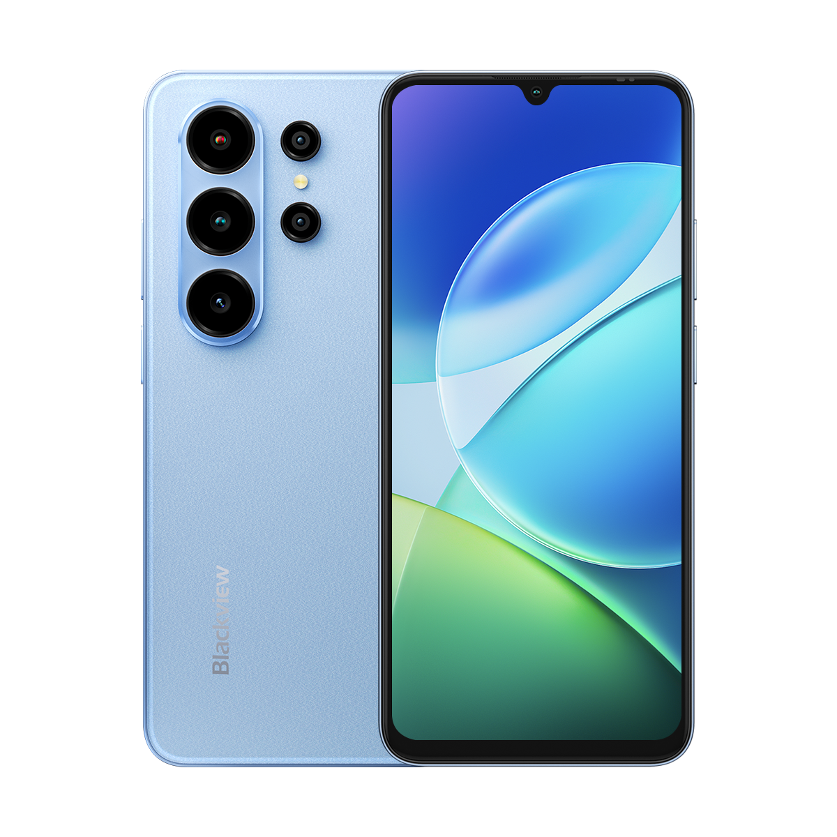 Blackview WAVE 10C - Smartphone 4G 6.88 Pollici – Unisoc T310 Quad-Core, Display IPS 60Hz, Fotocamera Posteriore 32MP AI, Batteria 5000mAh, Dual SIM Sbloccato, Android