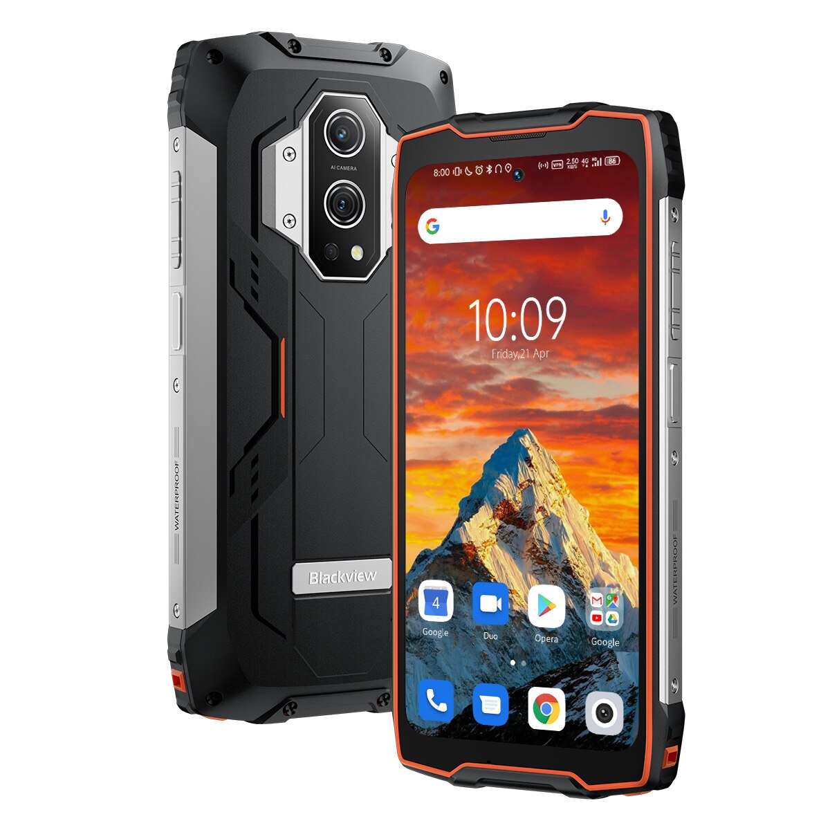 Blackview BV9300 - Smartphone rugged - Nuovi Lanci 2023 - Schermo 6.7'',ROM 256GB, RAM 12GB,Mediatek Helio G99 6nm, Grande batteria15080mAh(520g),Photo 50 Mpx, Misura Laser/Illuminazione versione