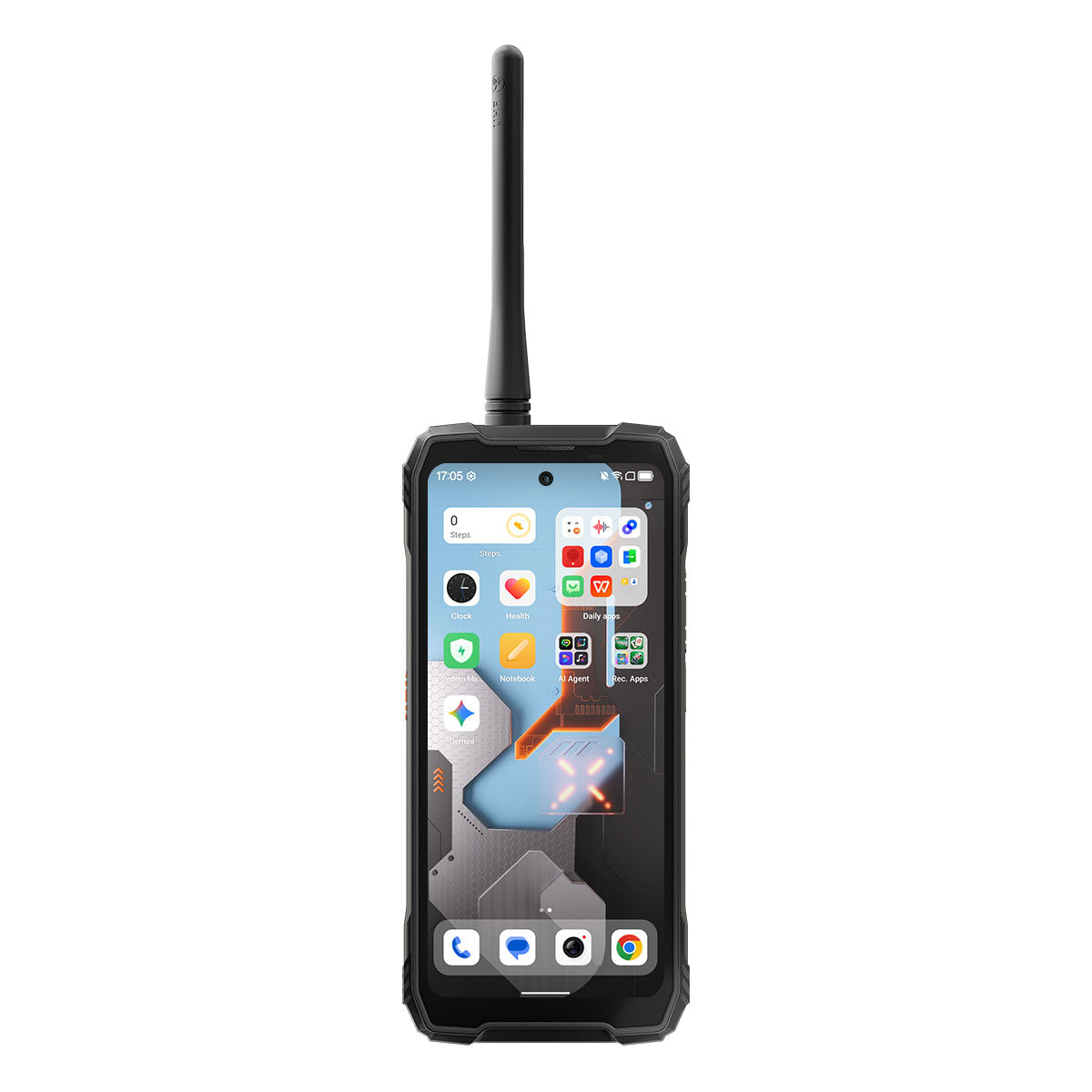 Blackview XPLORE 1 Walkie Talkie - Cellulare walkie-talkie 5G rinforzato con display principale da 6,78" a 120 Hz e secondario da 2,01" e batteria da 20000 mAh