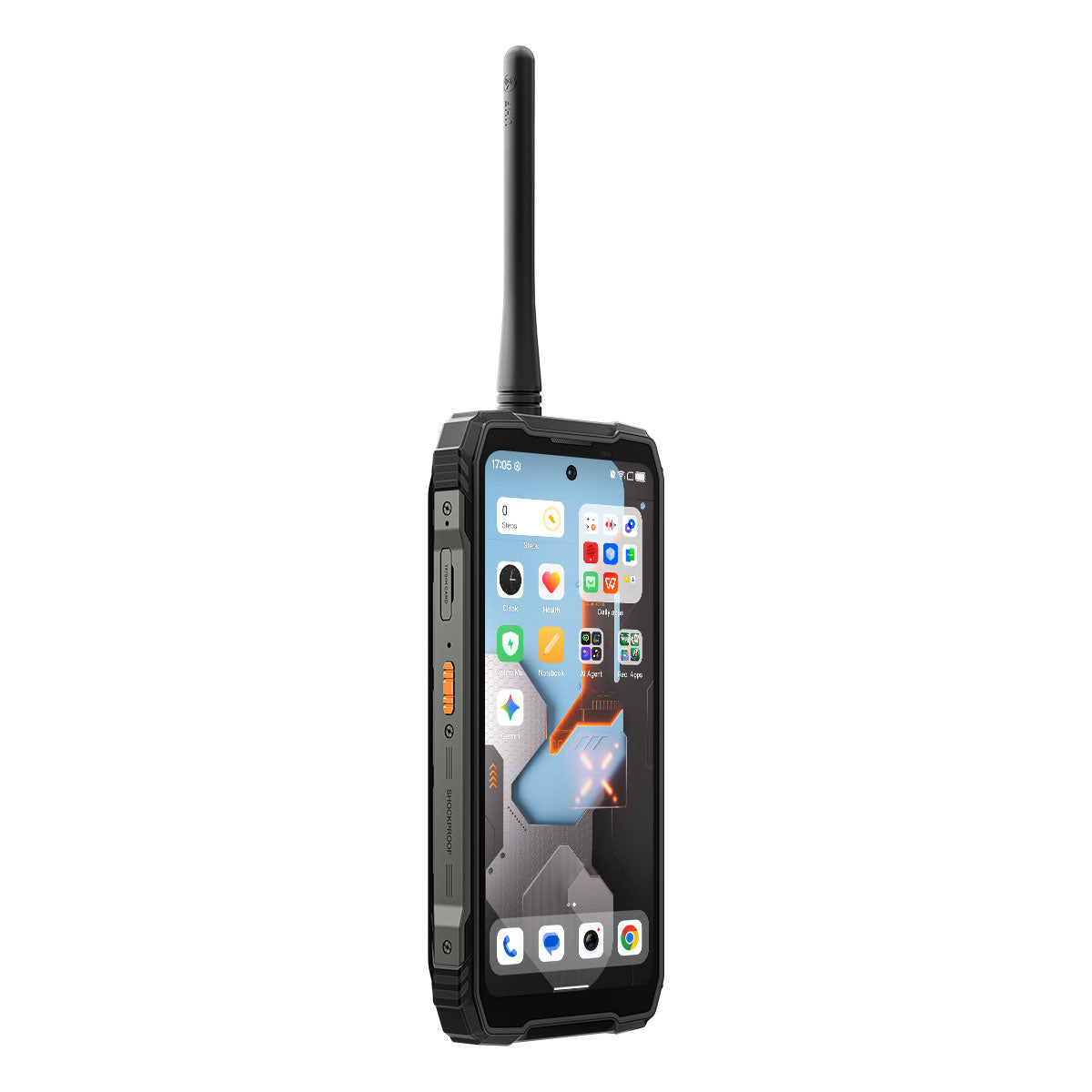 Blackview XPLORE 1 Walkie Talkie - Cellulare walkie-talkie 5G rinforzato con display principale da 6,78" a 120 Hz e secondario da 2,01" e batteria da 20000 mAh