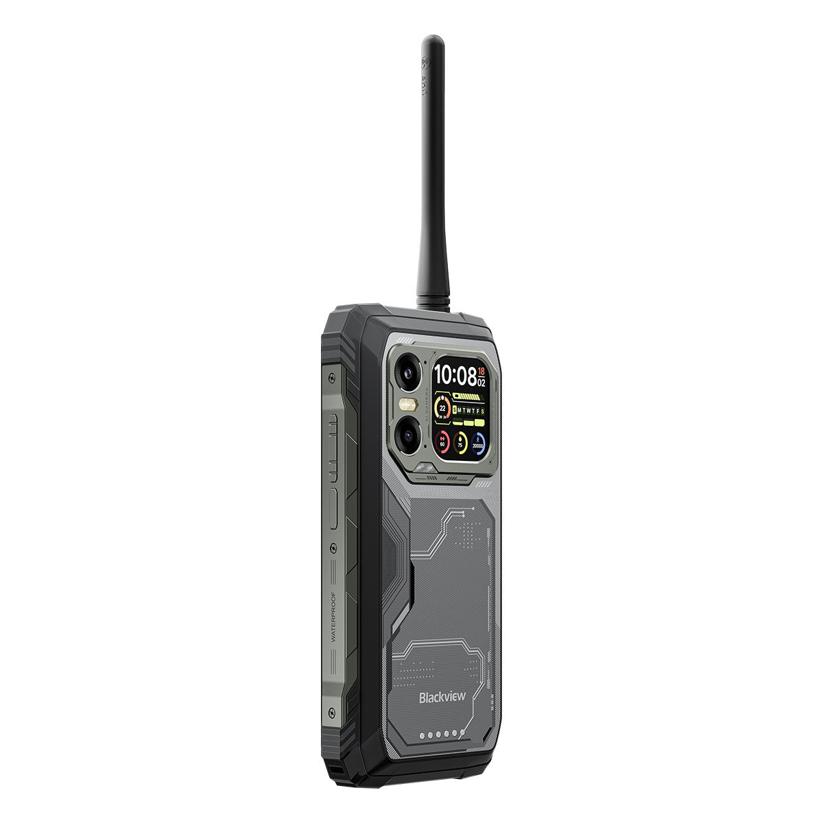 Blackview XPLORE 1 Walkie Talkie - Cellulare walkie-talkie 5G rinforzato con display principale da 6,78" a 120 Hz e secondario da 2,01" e batteria da 20000 mAh